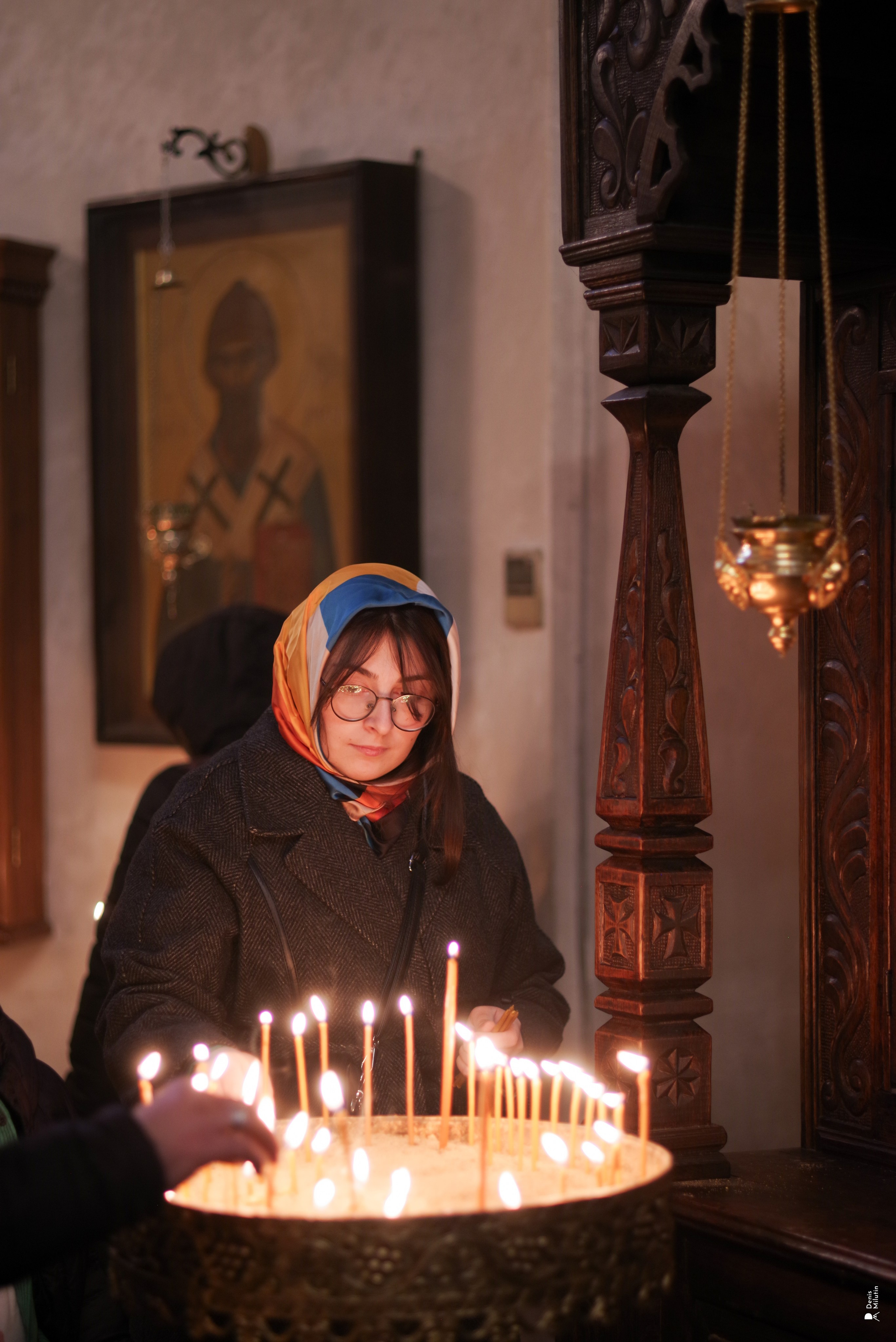 19 числа на Крещении. Портретный фотограф Денис Милютин