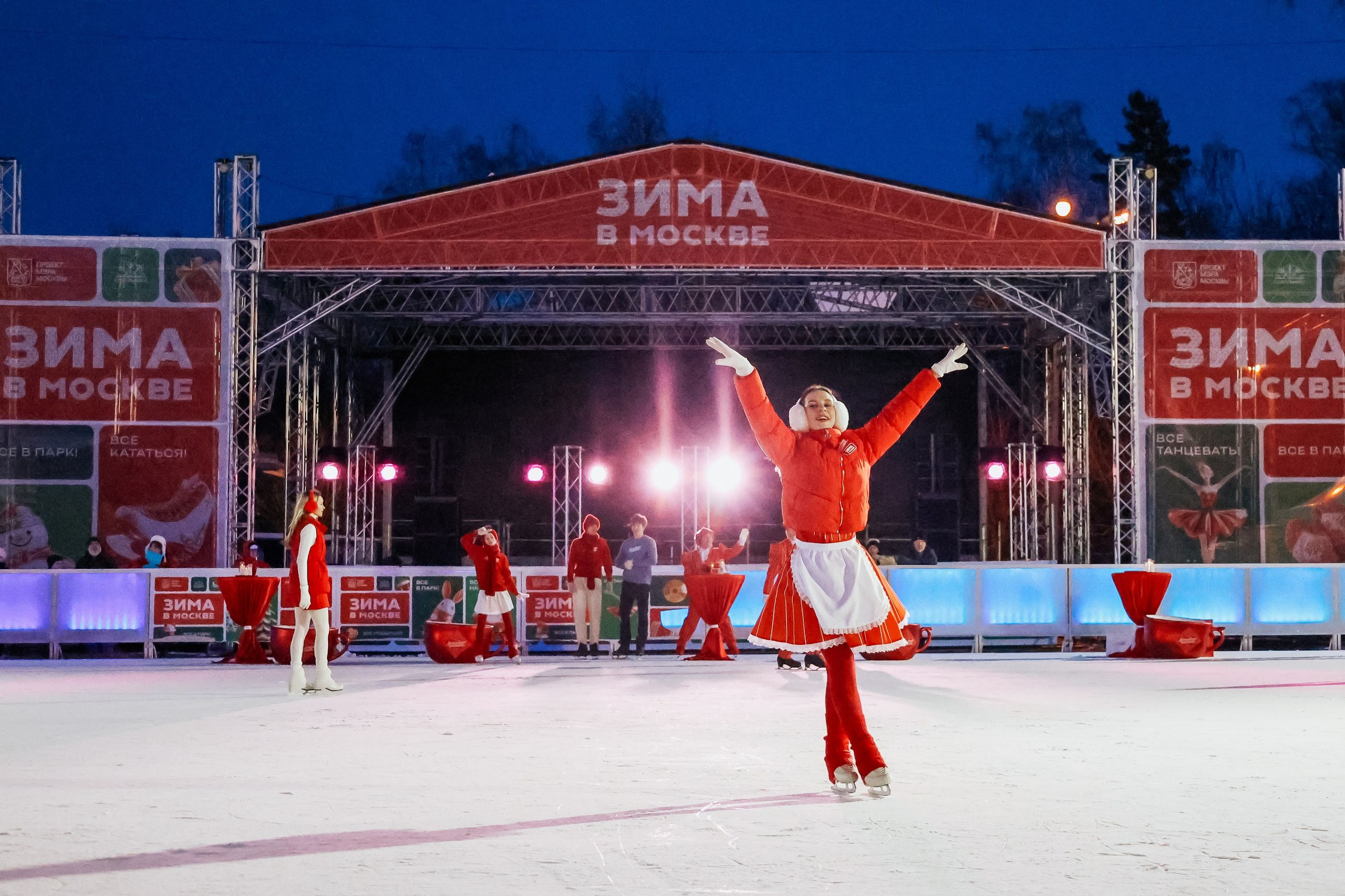 Ледовое шоу Сокольники Московское Чаепитие. Фотограф и видеограф Анна Домашенко