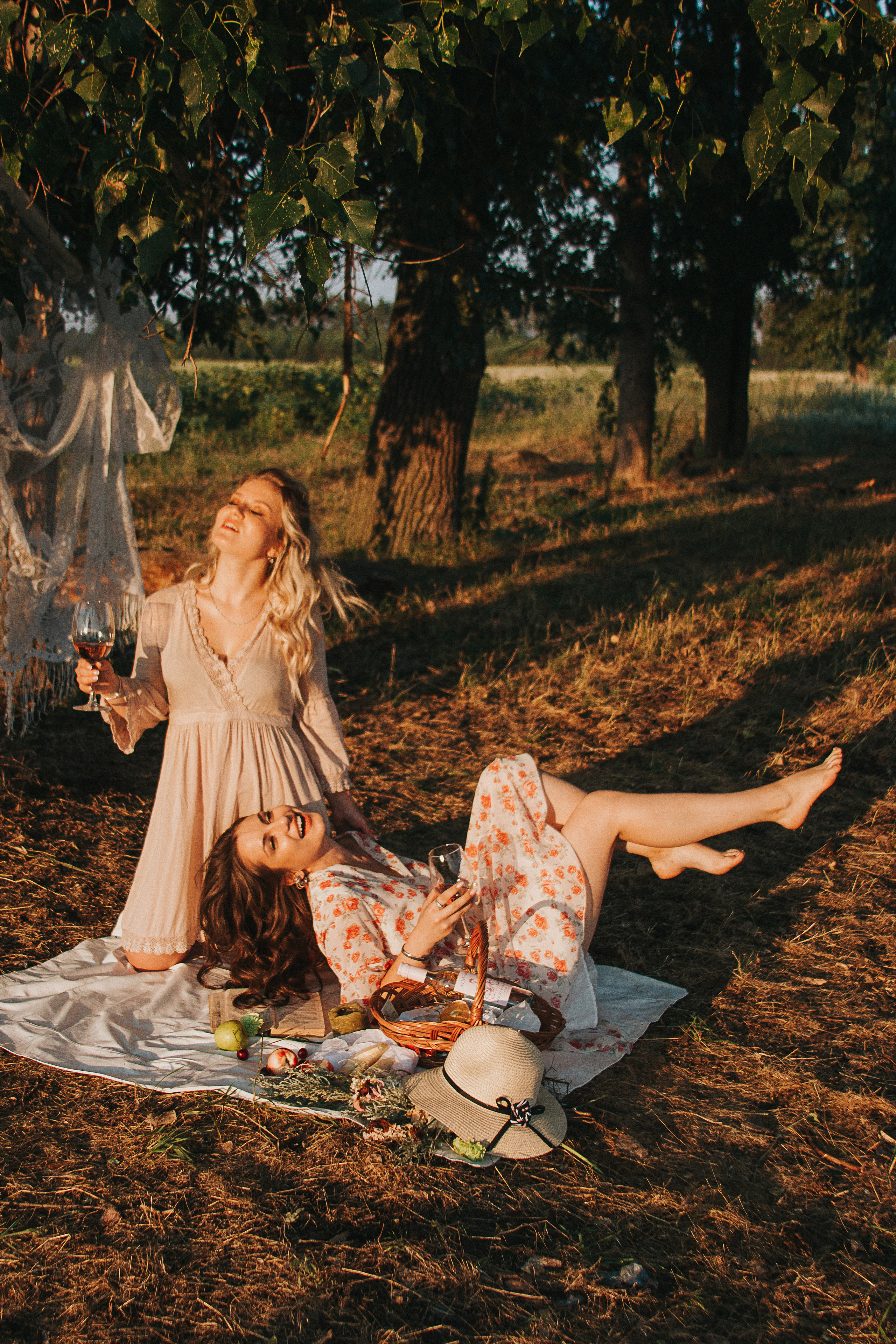 Пикник на закате. Свадебный и портретный фотограф в Воронеже Вика Лихачева