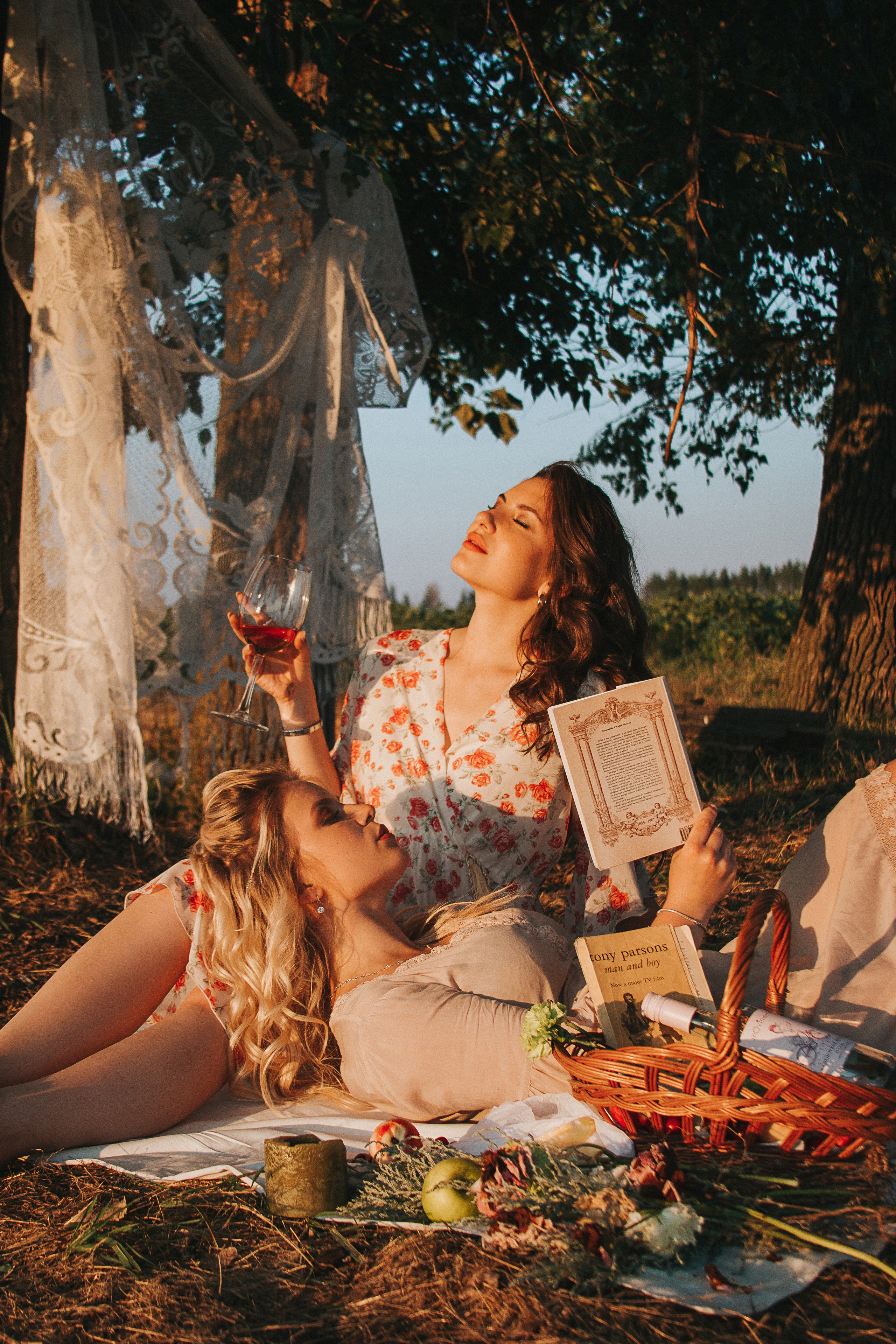 Пикник на закате. Свадебный и портретный фотограф в Воронеже Вика Лихачева