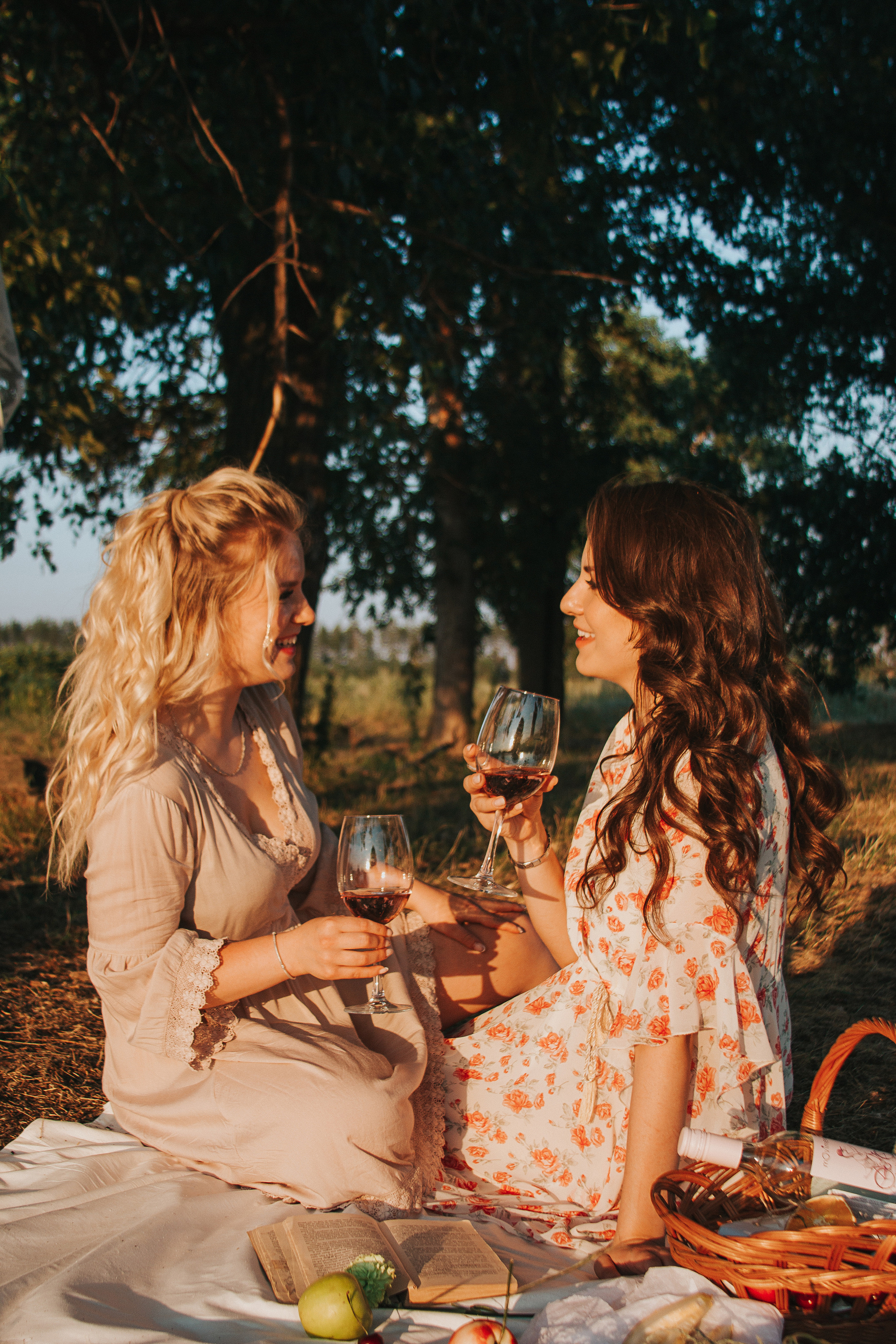 Пикник на закате. Свадебный и портретный фотограф в Воронеже Вика Лихачева