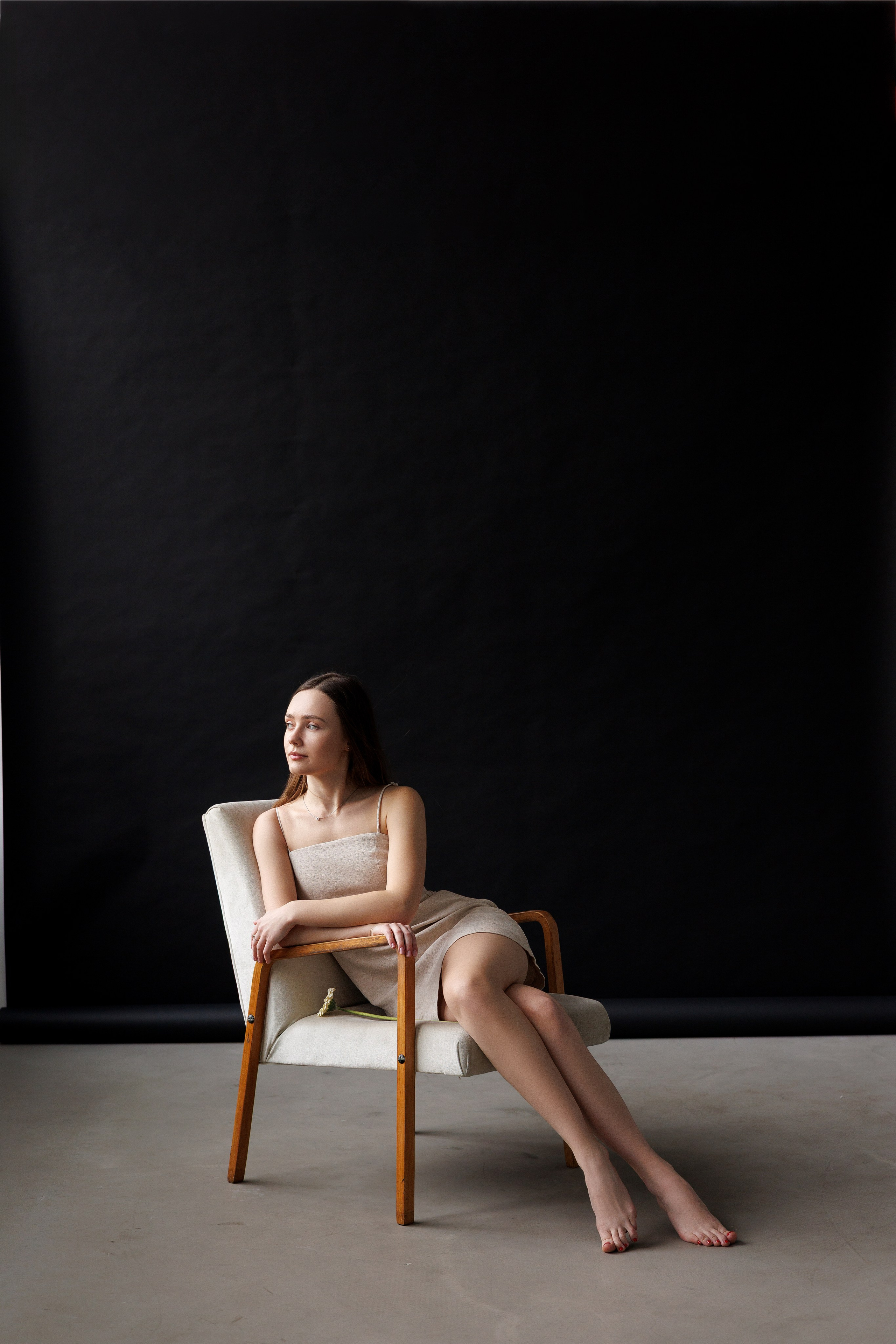 Женский портрет в студии. Фотограф Минск