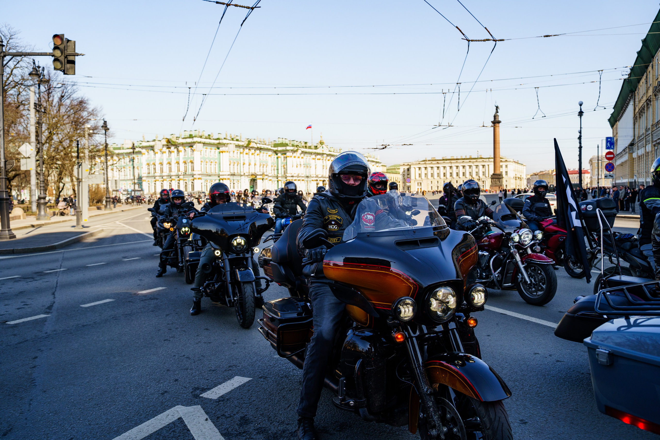 Прохват мотоклуба Norman Riders ч.1. Концертный и репортажный фотограф в Санкт-Петербурге Слава Пахомов