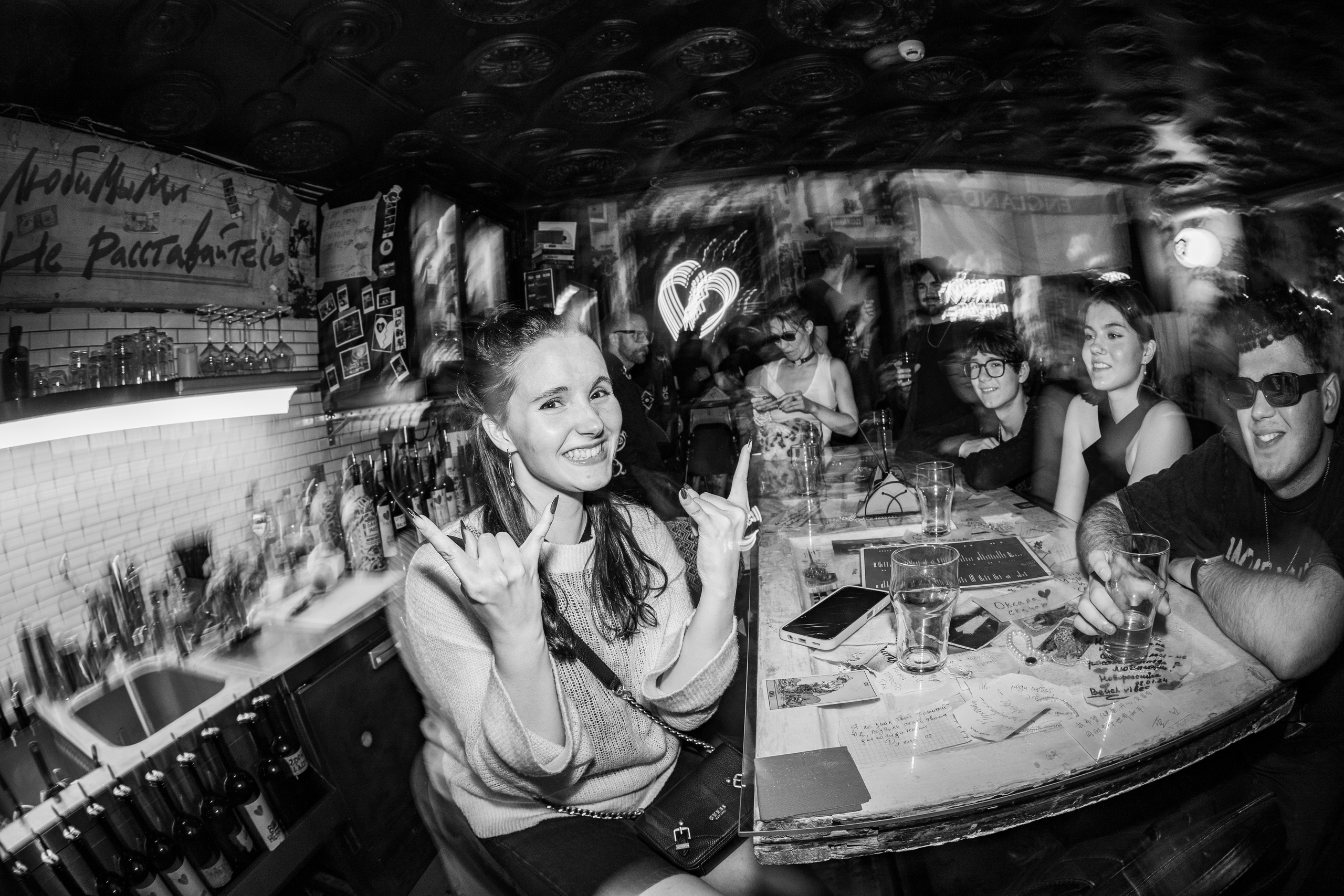 Панк-вечеринка в Баре разбитых сердец. Концертный и репортажный фотограф в Санкт-Петербурге Слава Пахомов