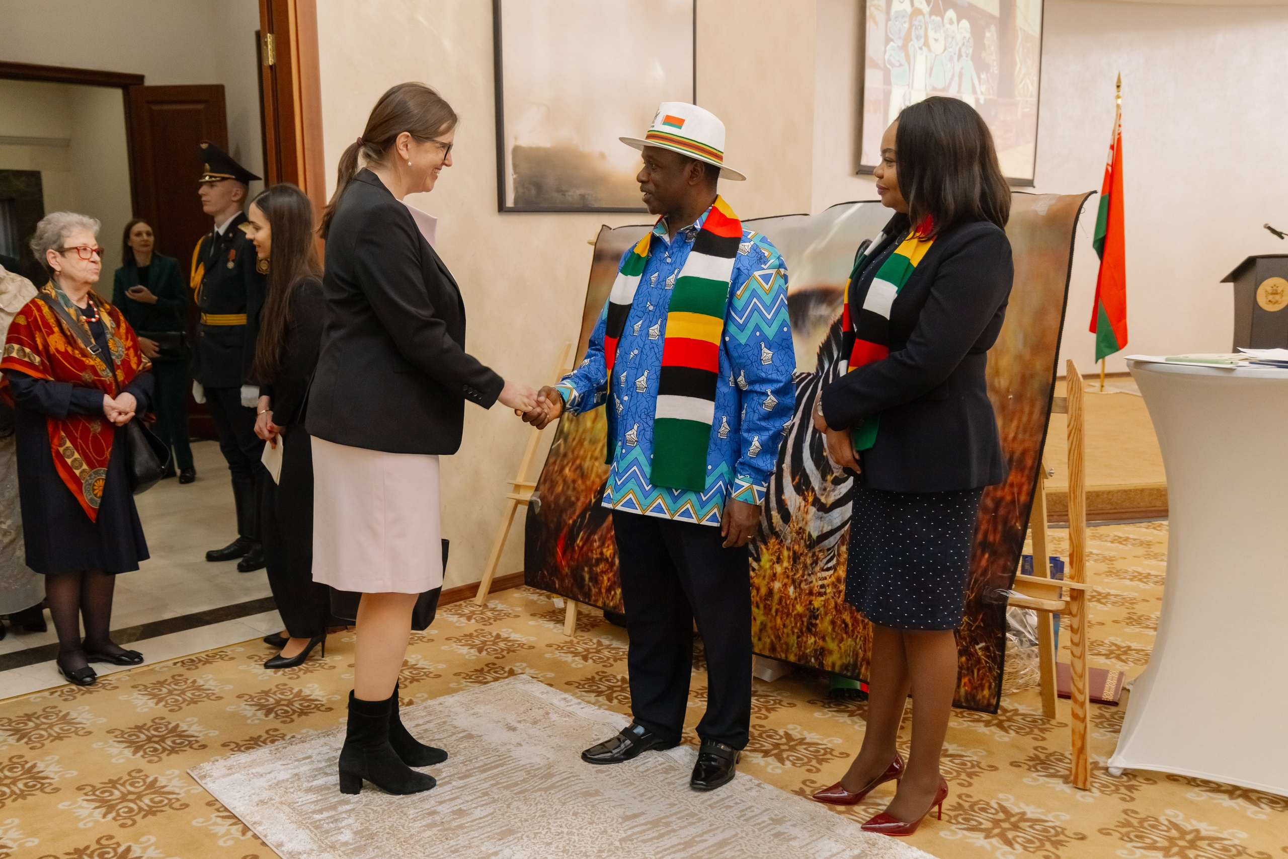 Фотосъемка делегации Посольства Зимбабве в Минске. Свадебный фотограф в Минске/Беларуси Сергей Спиридонов