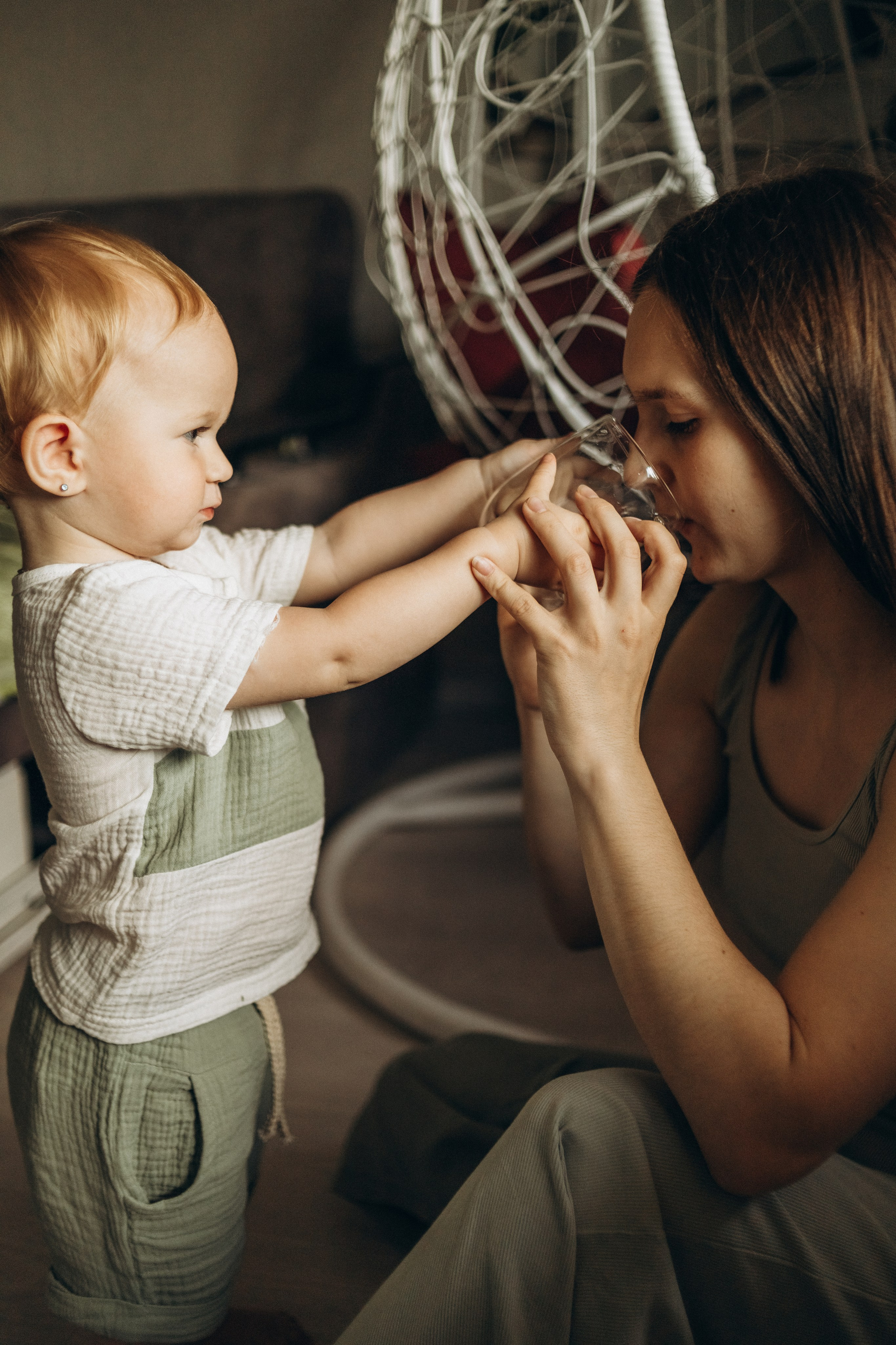 Домашняя семейная фотосессия. Ретушь новорожденных, обучение ретуши новорожденных, Наталия Коптяева