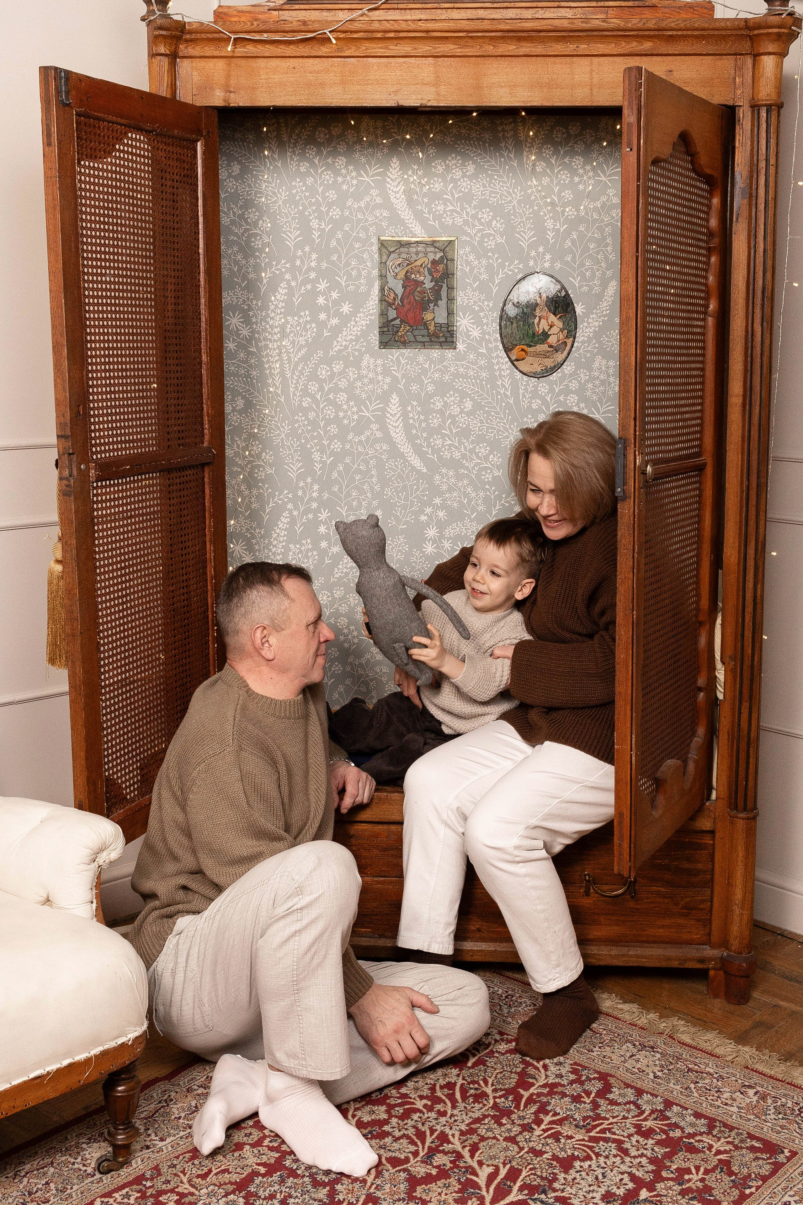 Рождественская семейная история. Свадебный и портретный фотограф Соломко Диана