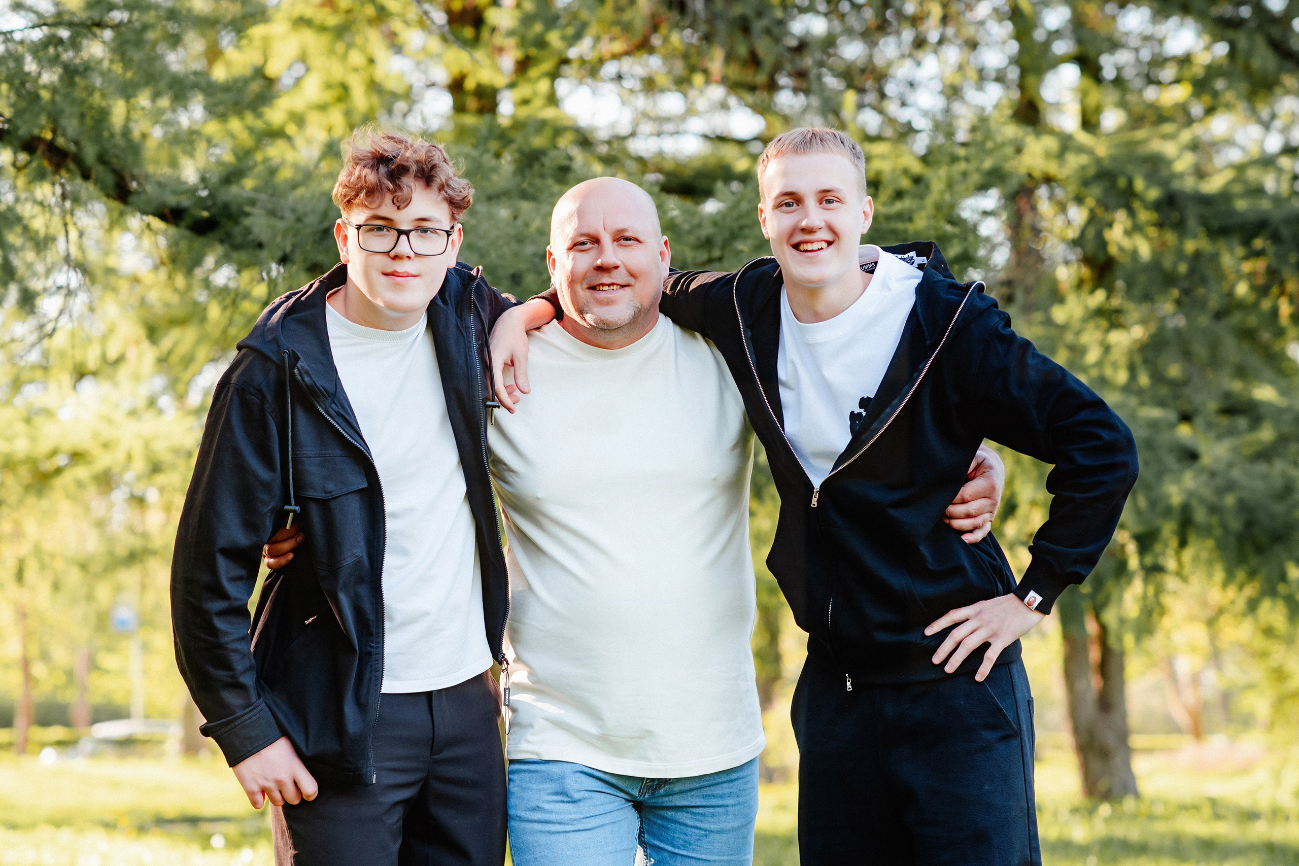 Семья героя! Сквер в Пушкине. Семейный и Свадебный фотограф. Санкт-Петербург. Пушкин