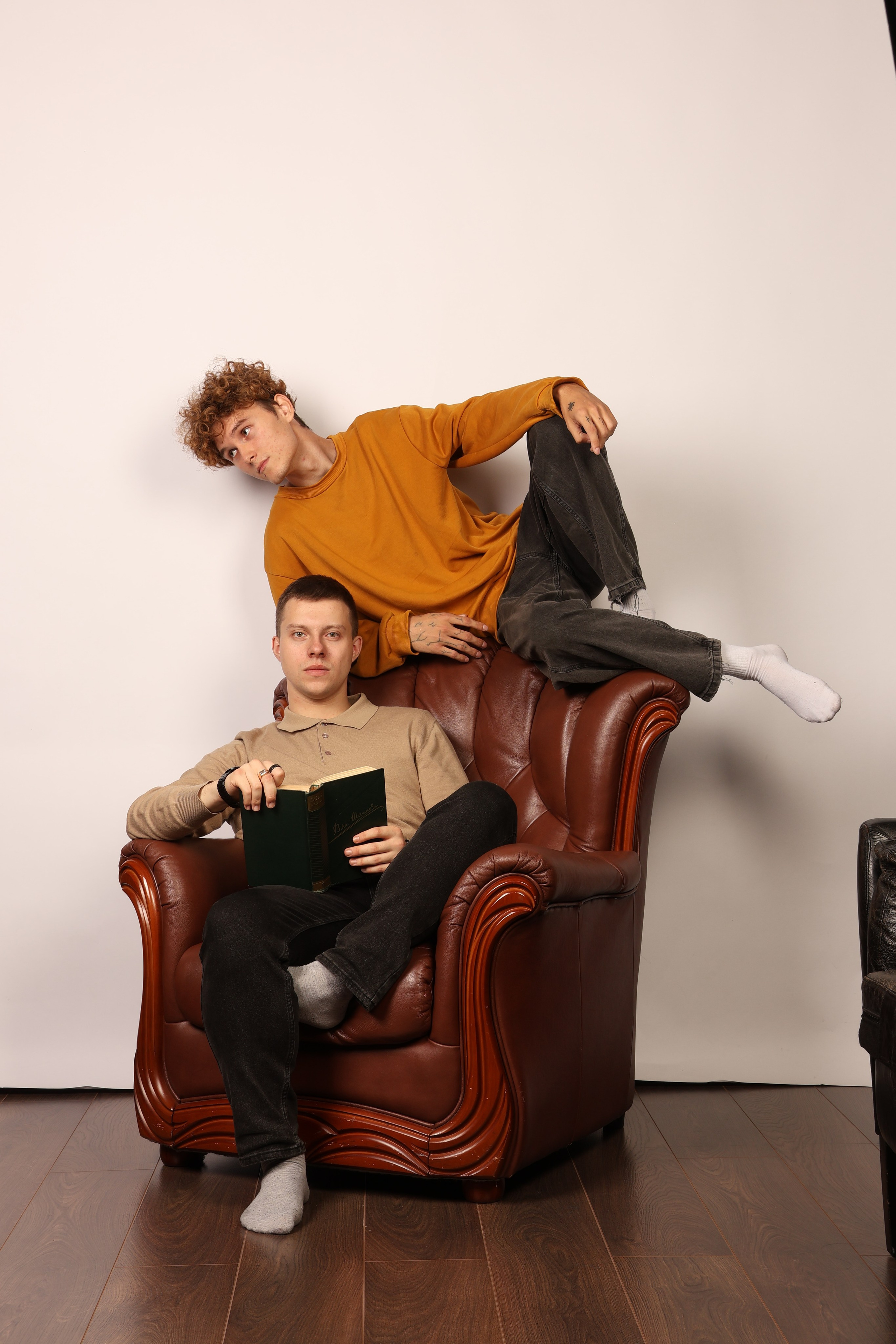 Musicians. Mintonov's Film Studio