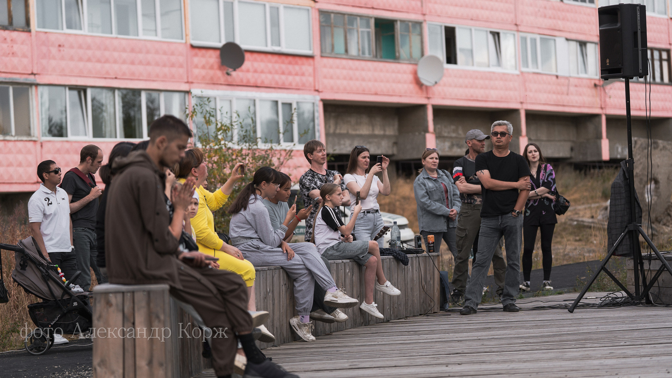 Открытый Микрофон (24 августа 2025). Фотографии и видеосъемка, Айхал, Удачный, Якутия. Фотографии Айхал