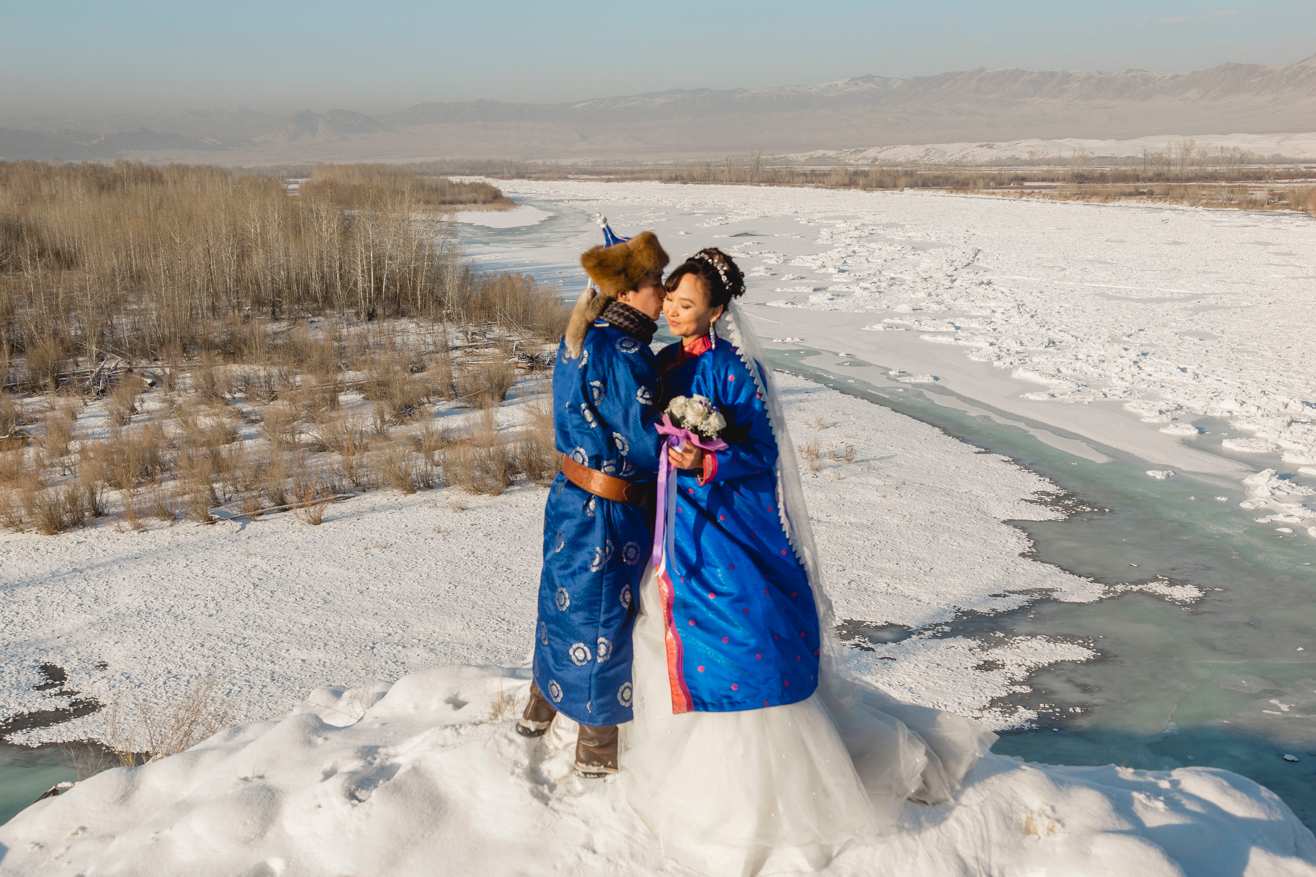 Дойур и Алёна. Свадебный фотограф в Кызыле Ай-Херел Ондар