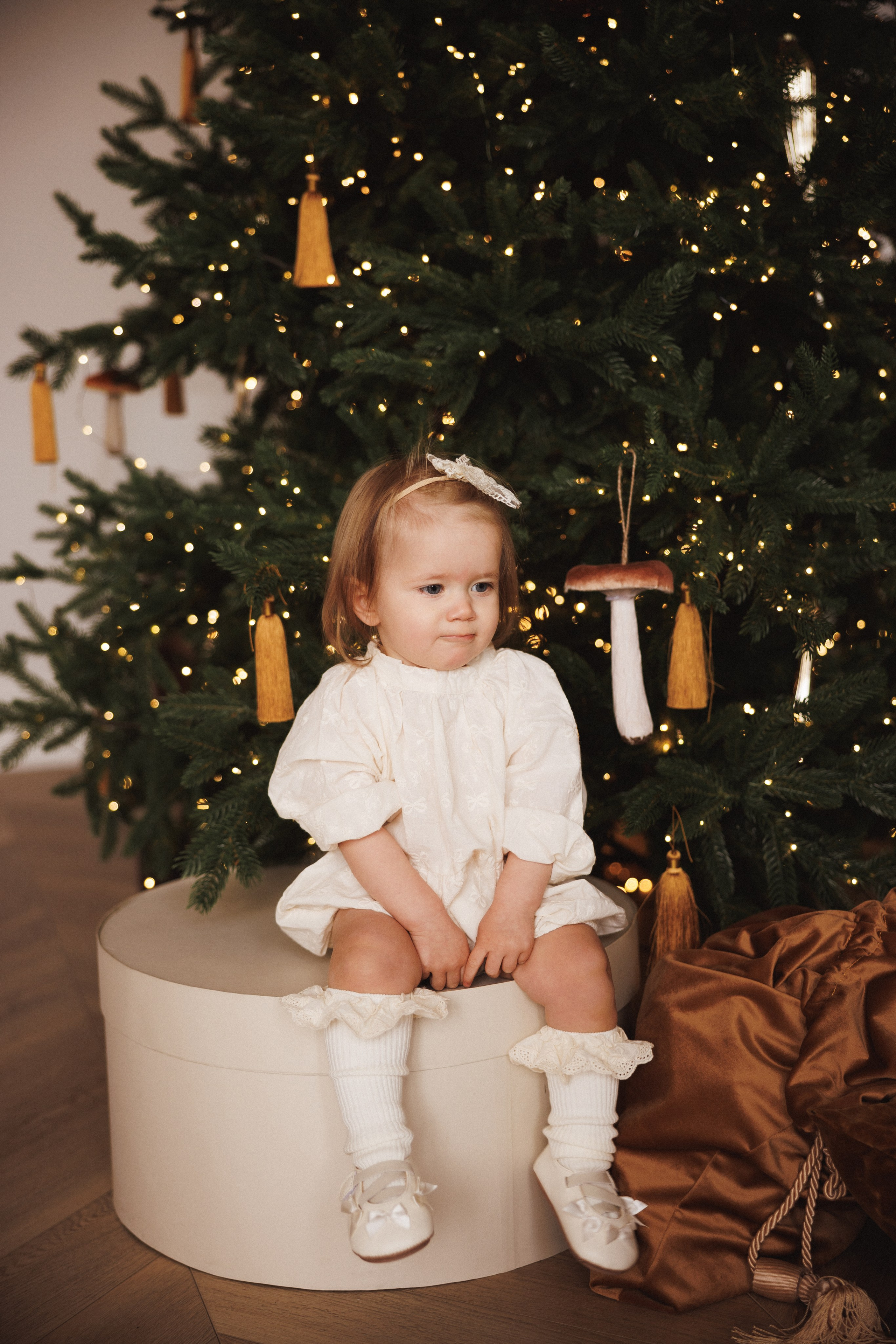 Семейная новогодняя фотосессия в фотостудии «Париж», город Краснодар. Семейный и детский фотограф в Краснодаре Анна Трашкова