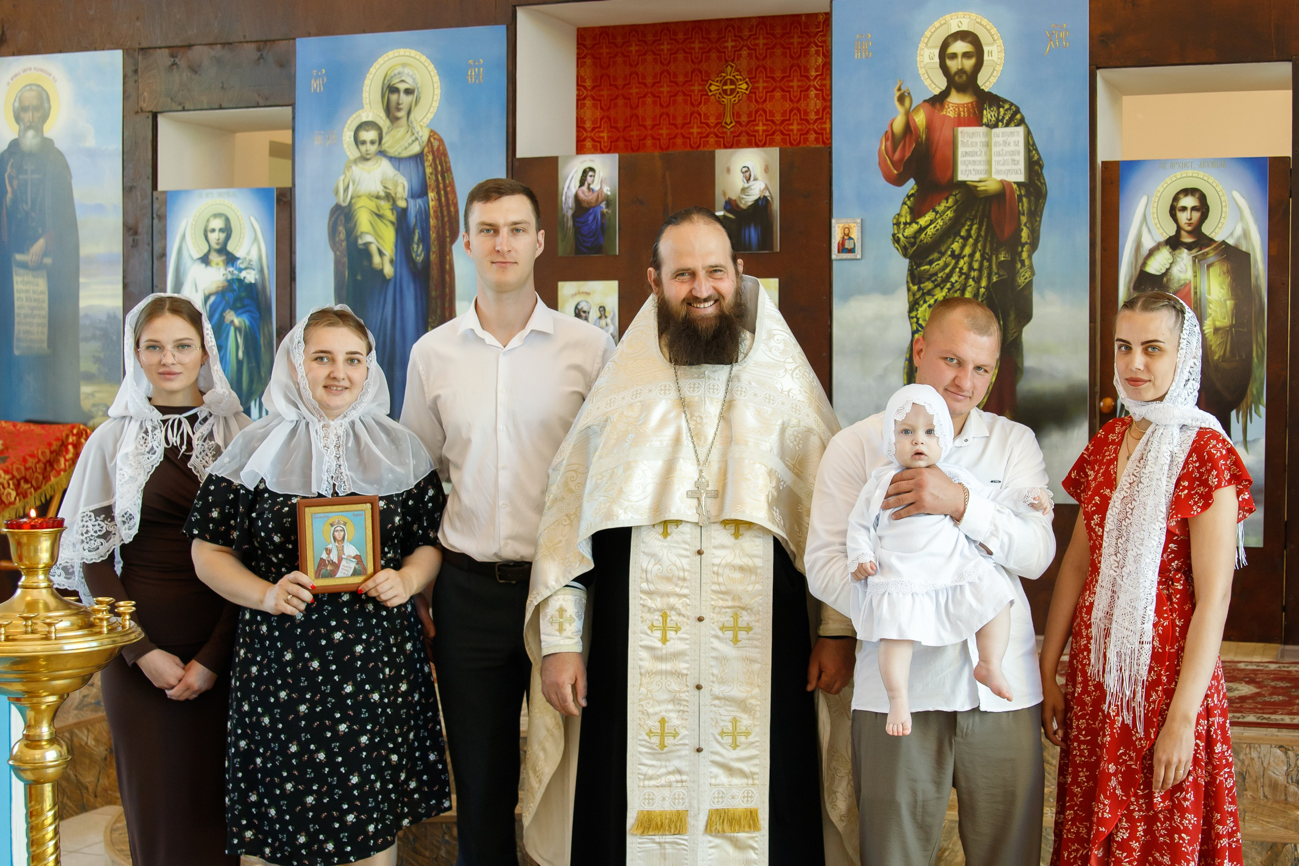 Таинство крещения Варвары. Свадебный фотограф Краснодар Марина Зверева