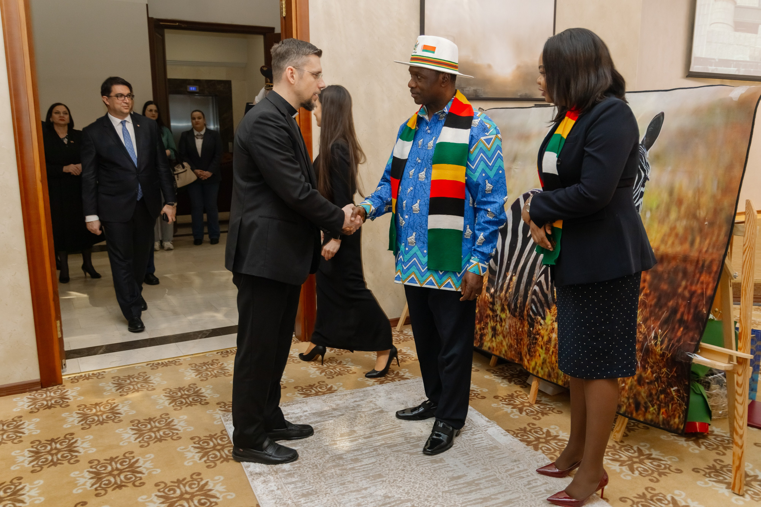 Фотосъемка делегации Посольства Зимбабве в Минске. Свадебный фотограф в Минске/Беларуси Сергей Спиридонов