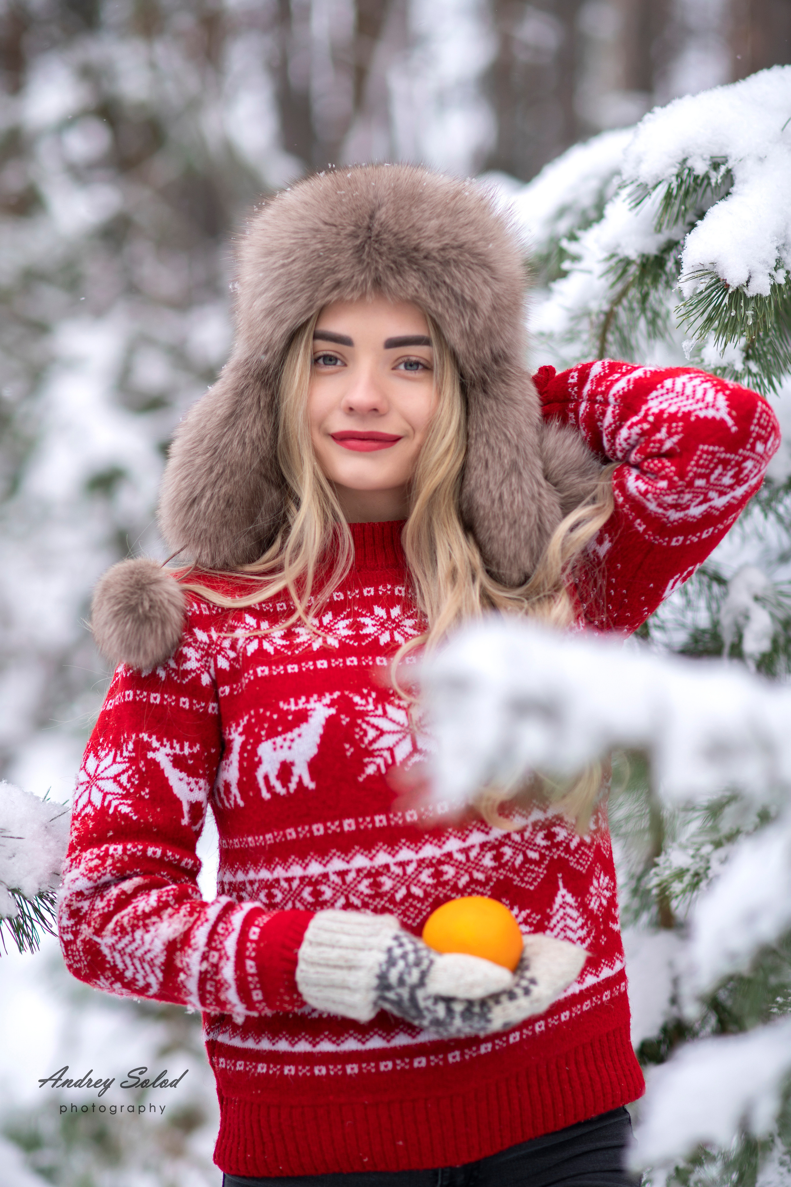 Алёна Миронова. Зима 2022. Фотограф Андрей Солод