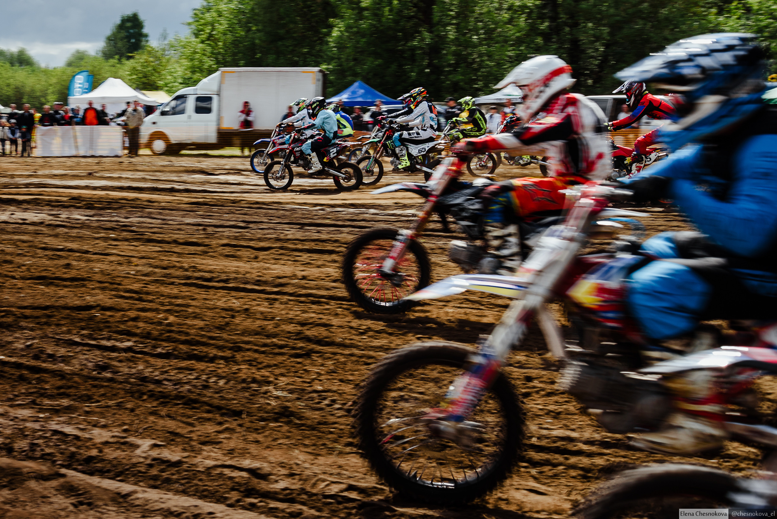 Мотокросс СТК «Весна-Владимир». Елена Чеснокова спортивный фотограф во Владимире и Белграде