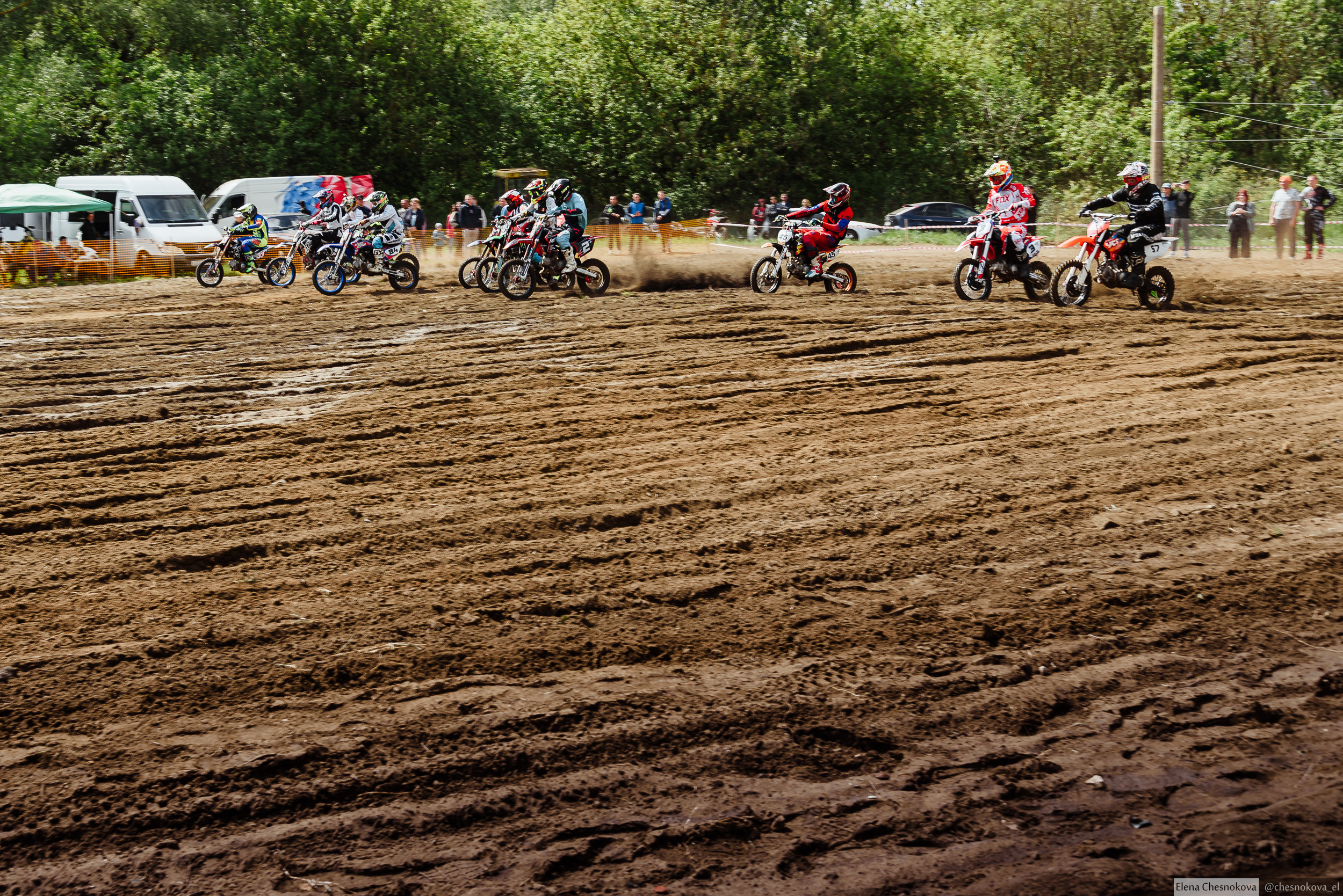 Мотокросс СТК «Весна-Владимир». Елена Чеснокова спортивный фотограф во Владимире и Белграде