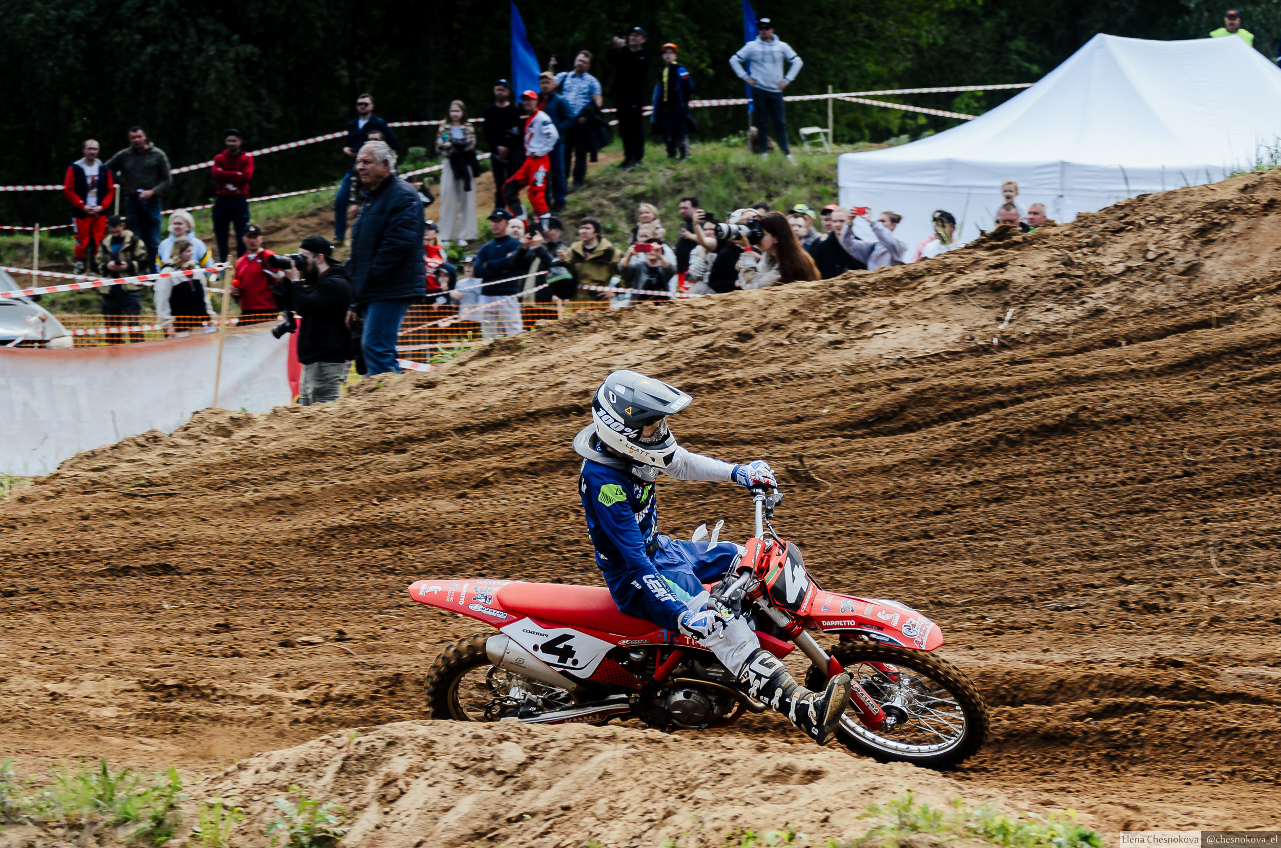 Мотокросс СТК «Весна-Владимир». Елена Чеснокова спортивный фотограф во Владимире и Белграде