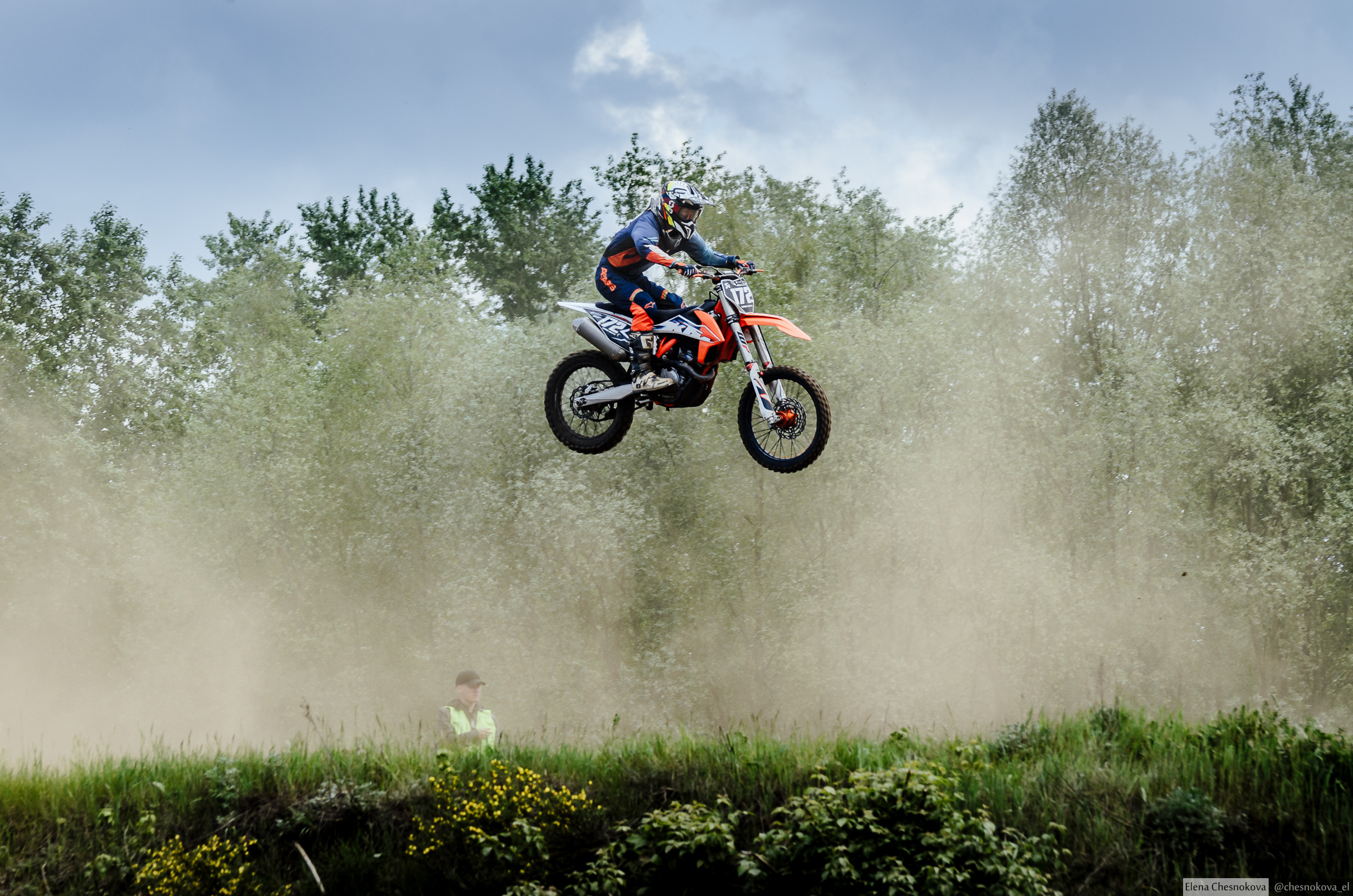 Мотокросс СТК «Весна-Владимир». Елена Чеснокова спортивный фотограф во Владимире и Белграде