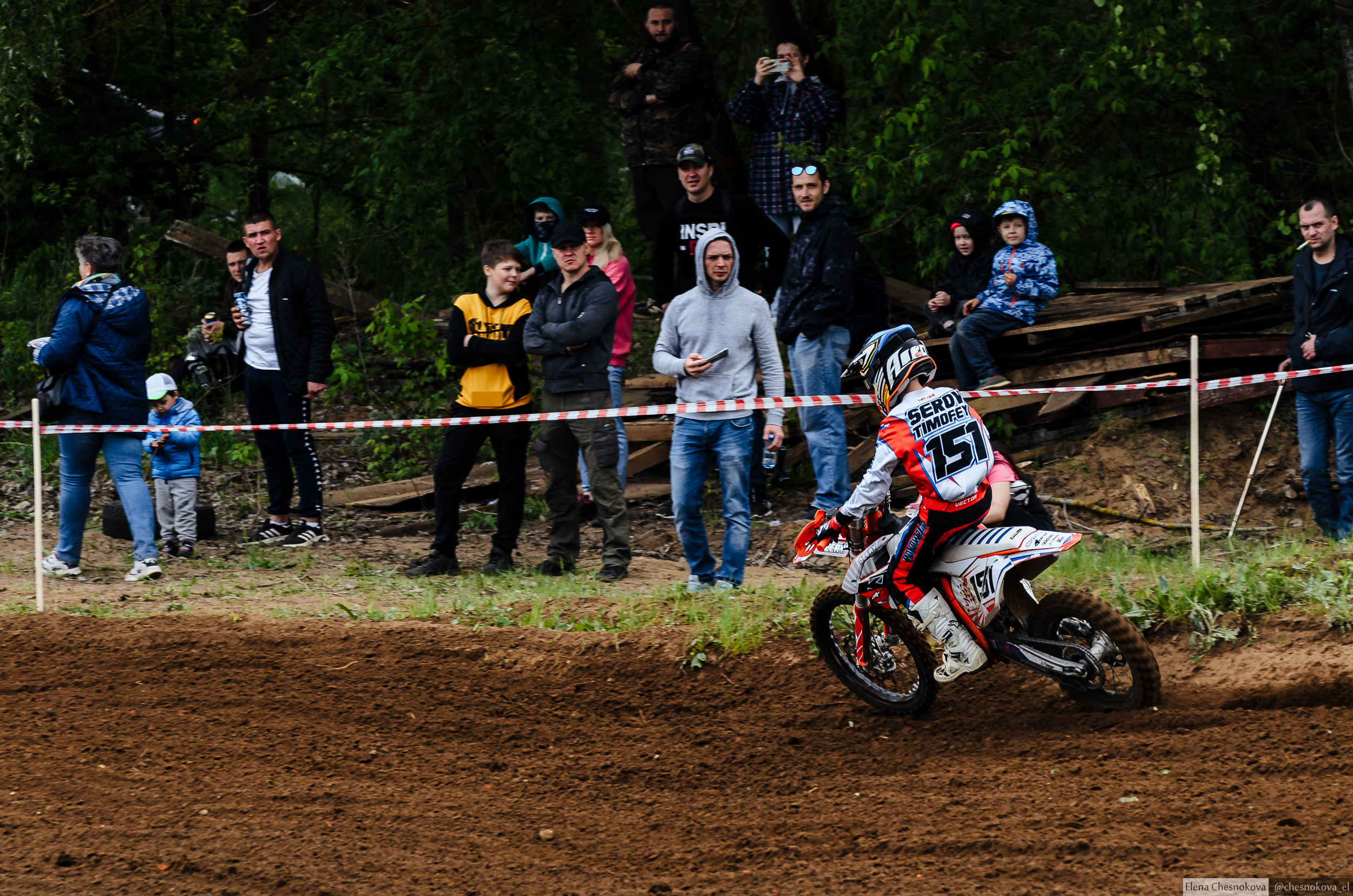 Мотокросс СТК «Весна-Владимир». Елена Чеснокова спортивный фотограф во Владимире и Белграде