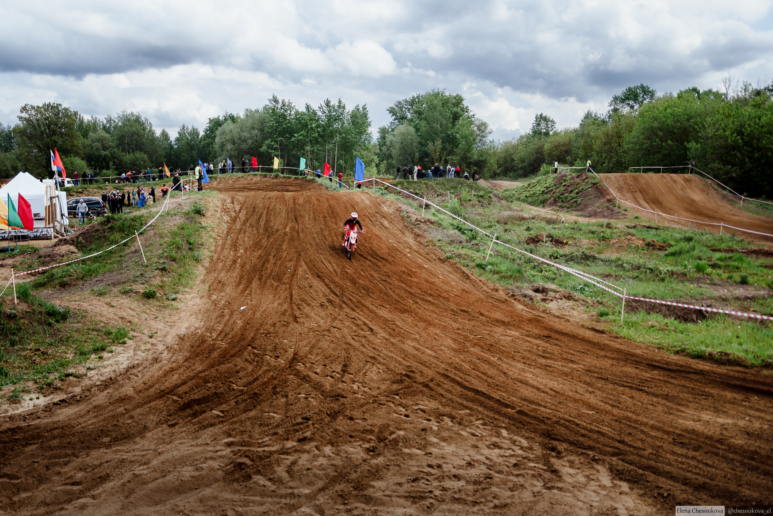 Мотокросс СТК «Весна-Владимир». Елена Чеснокова спортивный фотограф во Владимире и Белграде