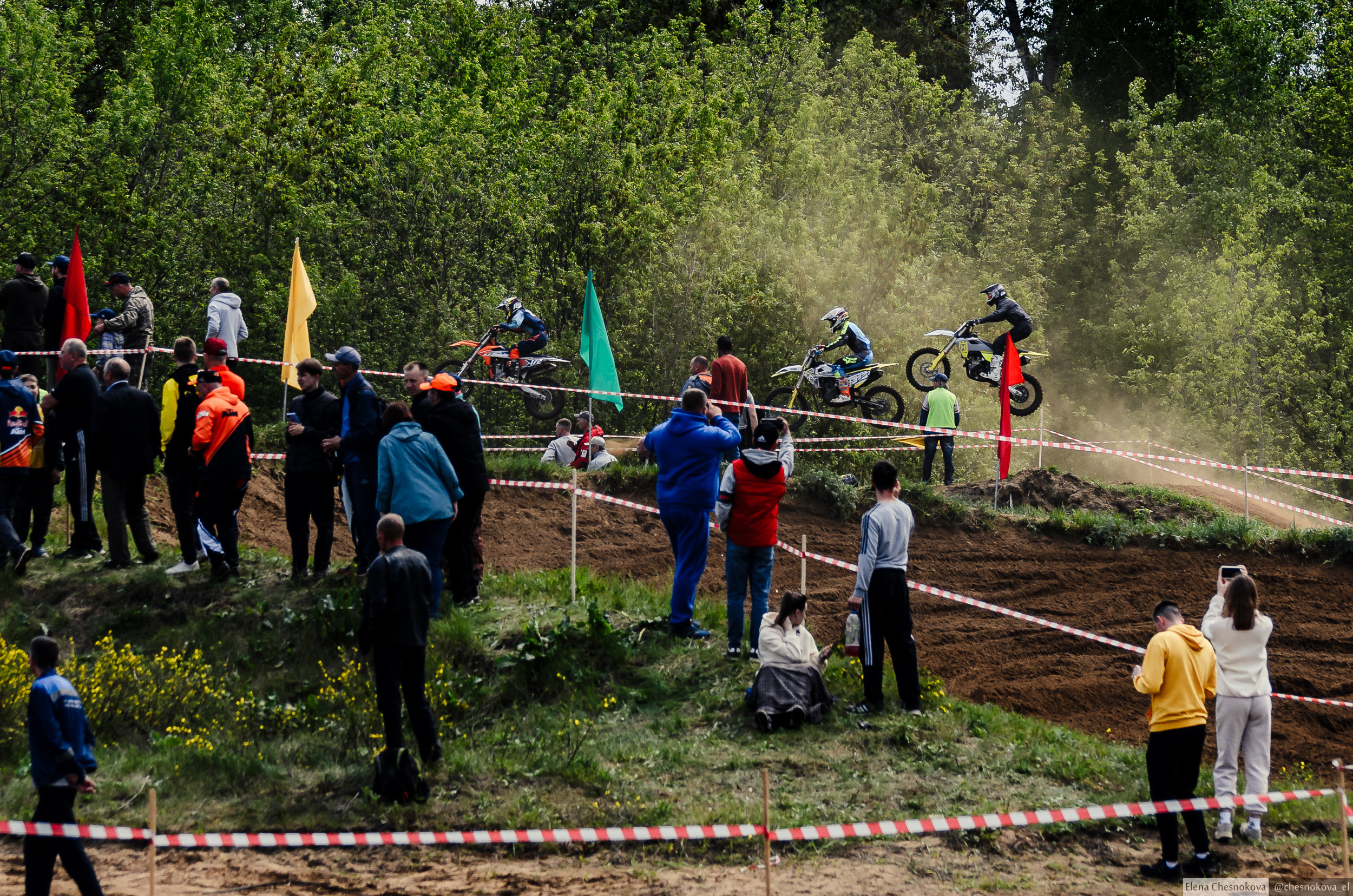 Мотокросс СТК «Весна-Владимир». Елена Чеснокова спортивный фотограф во Владимире и Белграде