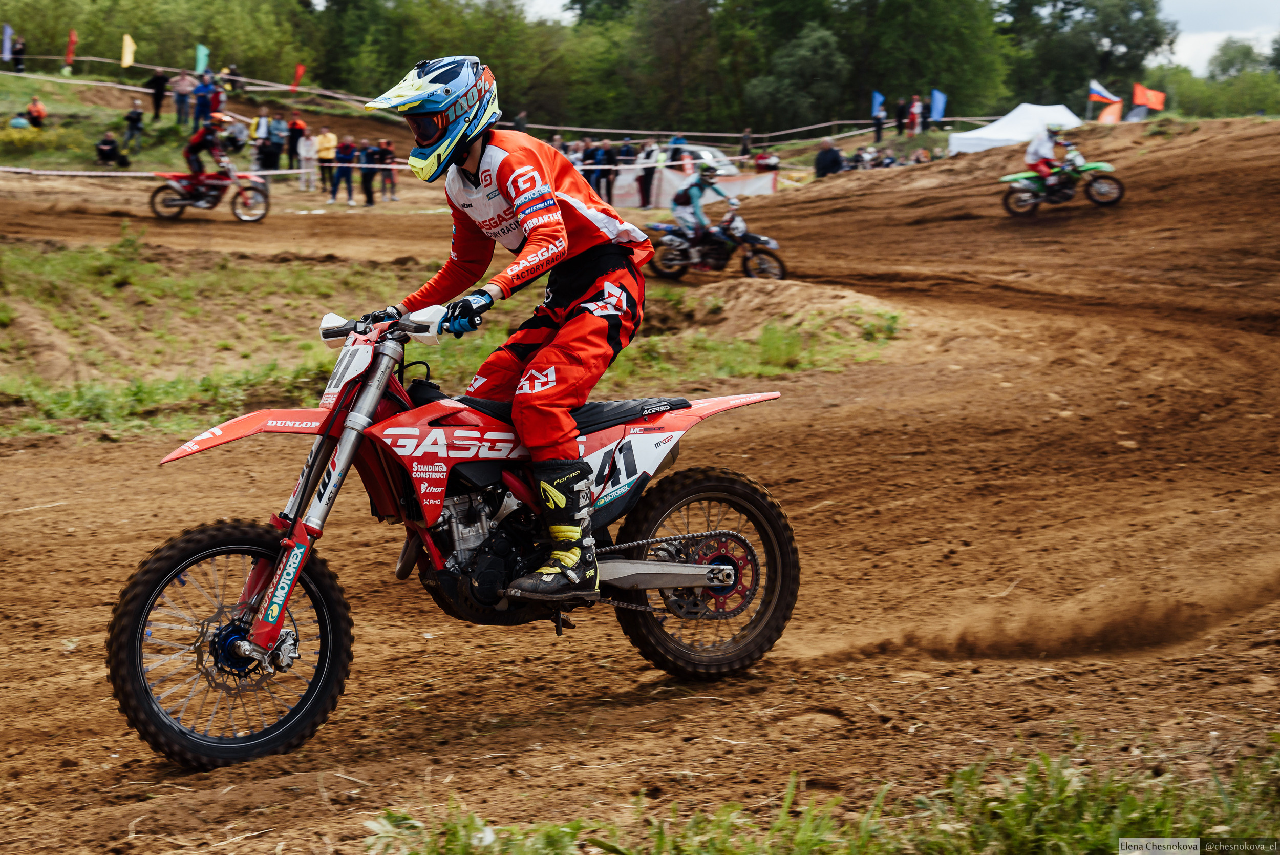 Мотокросс СТК «Весна-Владимир». Елена Чеснокова спортивный фотограф во Владимире и Белграде