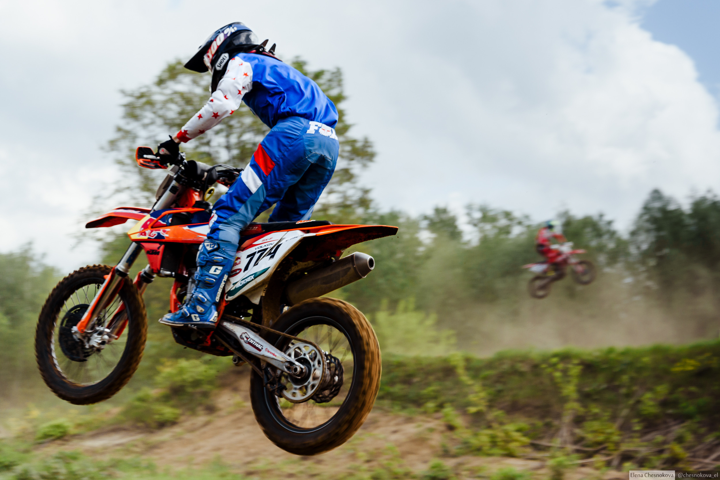 Мотокросс СТК «Весна-Владимир». Елена Чеснокова спортивный фотограф во Владимире и Белграде