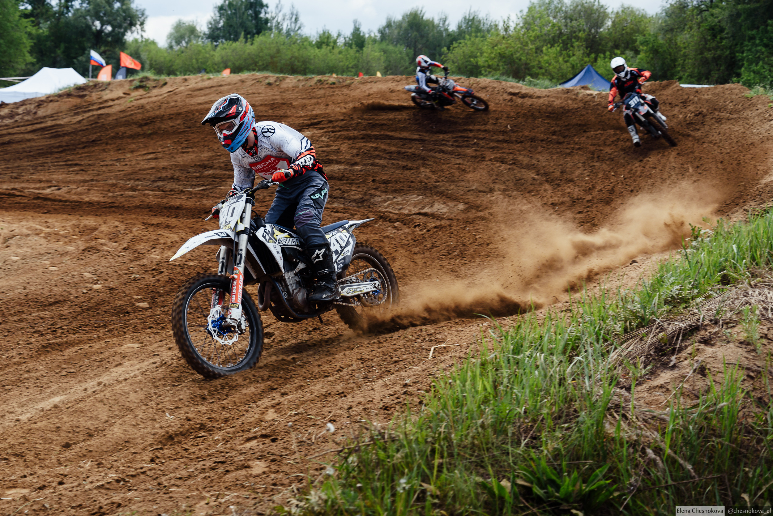 Мотокросс СТК «Весна-Владимир». Елена Чеснокова спортивный фотограф во Владимире и Белграде