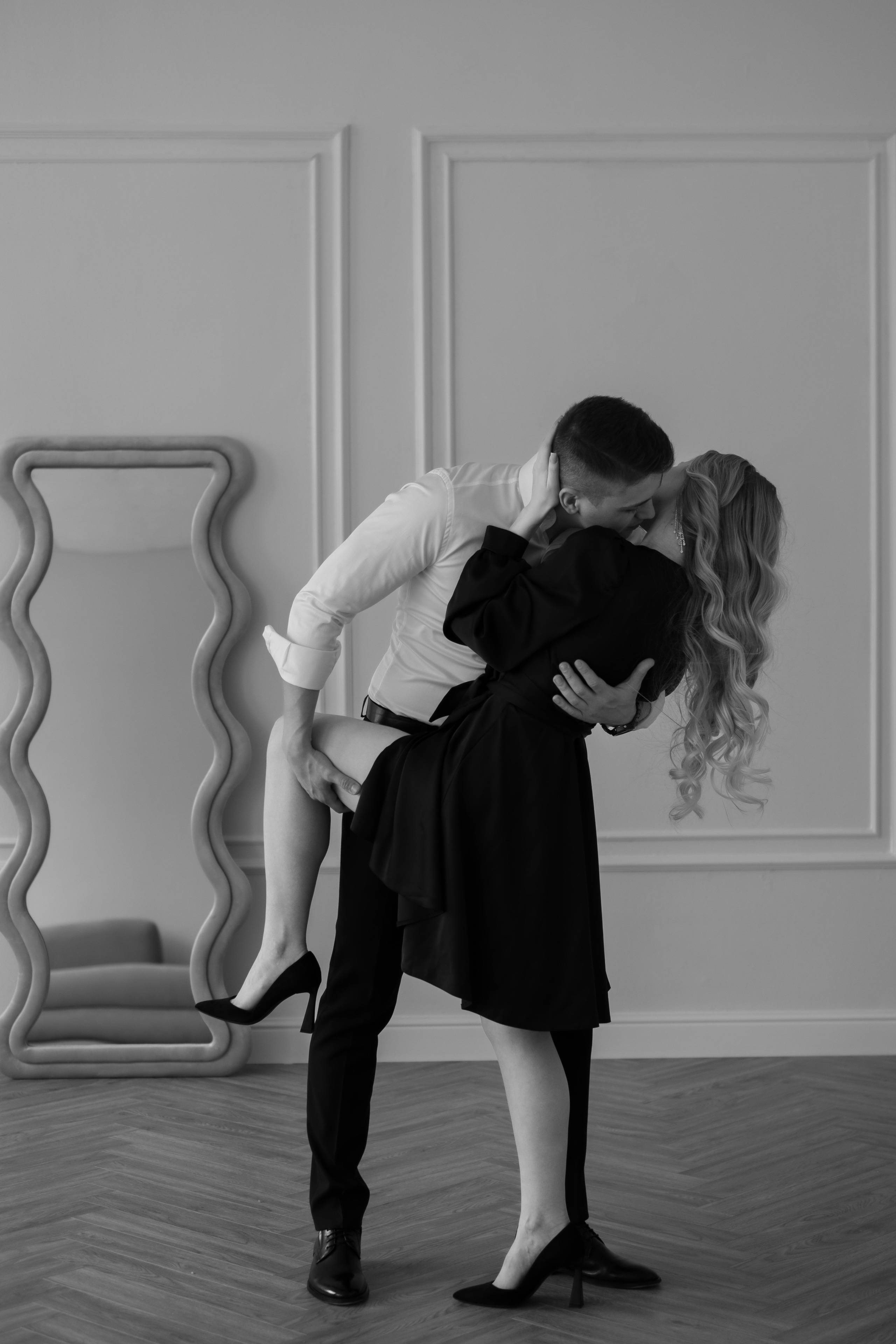 Алина и Денис. Фотограф в Москве. Женский и мужской портрет, лавстори (love story)