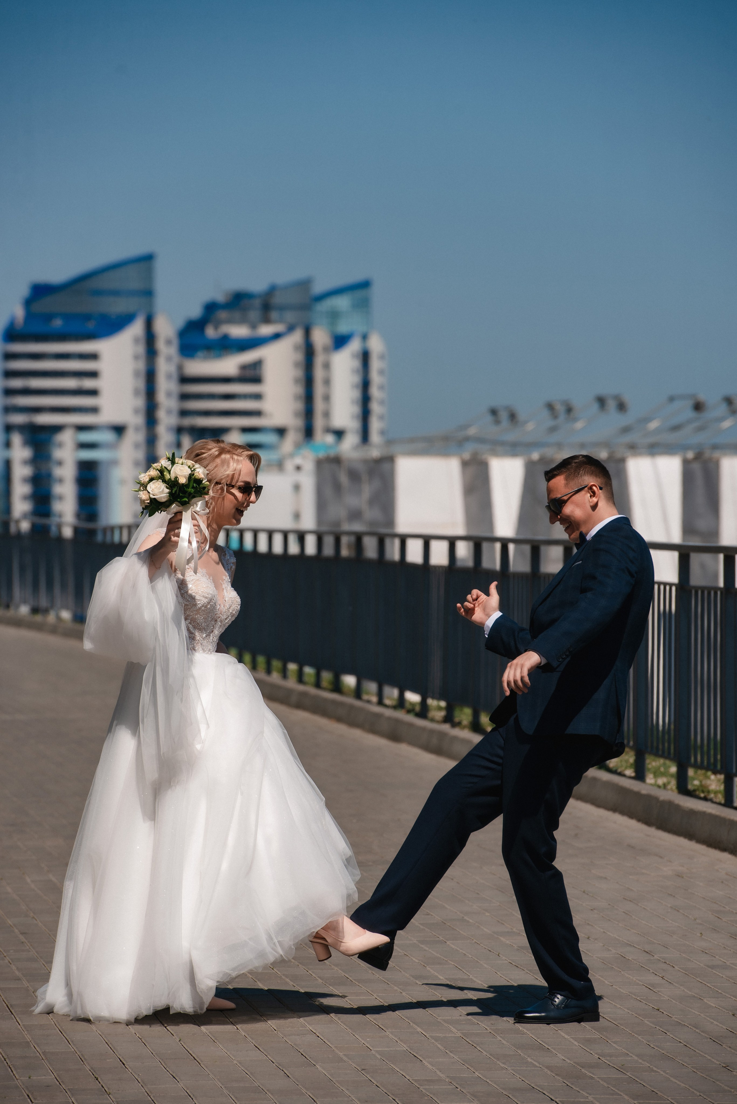 Свадьба в солнечный день в Барнауле. Сергей Богомолов. Свадебный и семейный фотограф