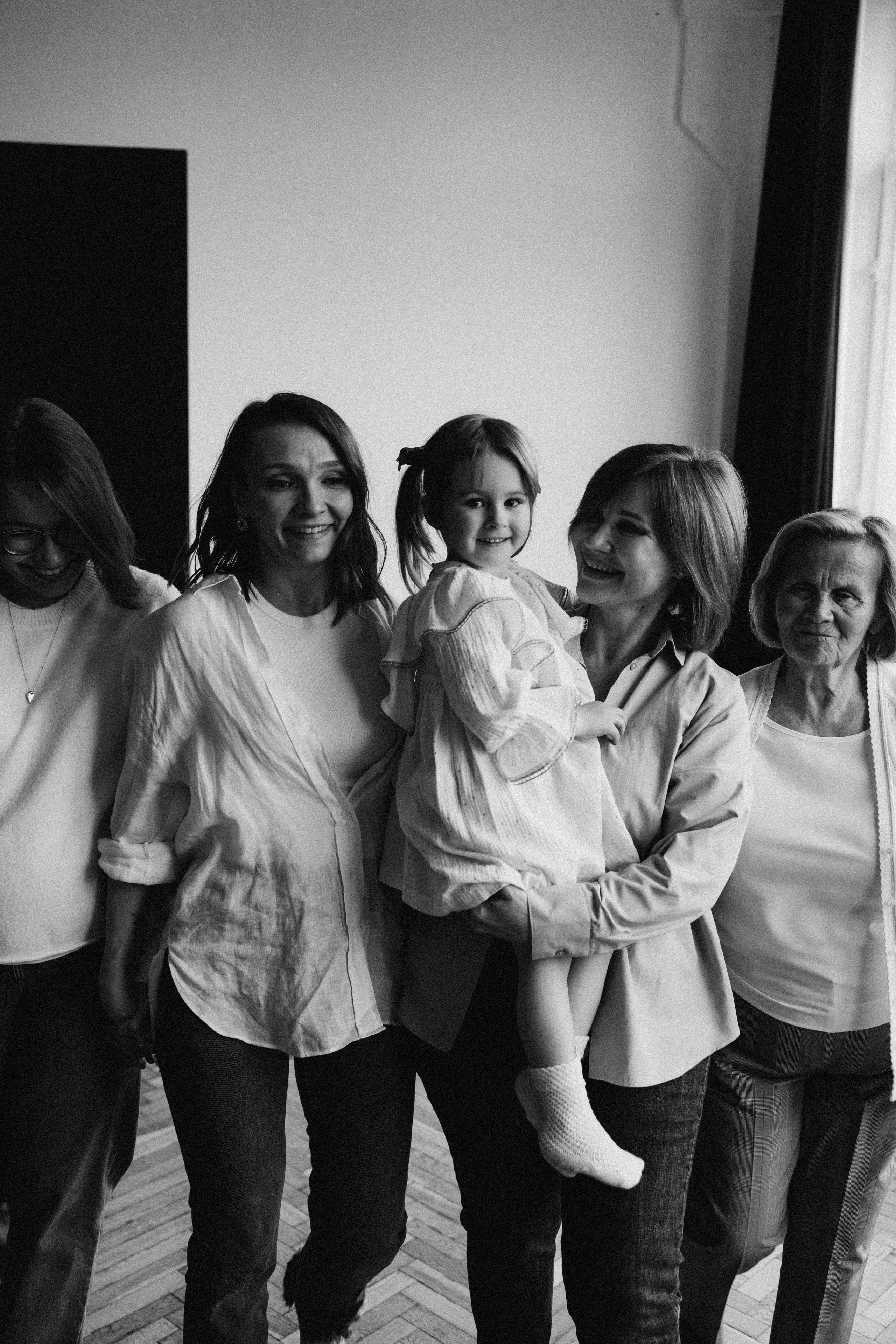 В кадре 5 прекрасных женщин!. Семейный фотограф Москва