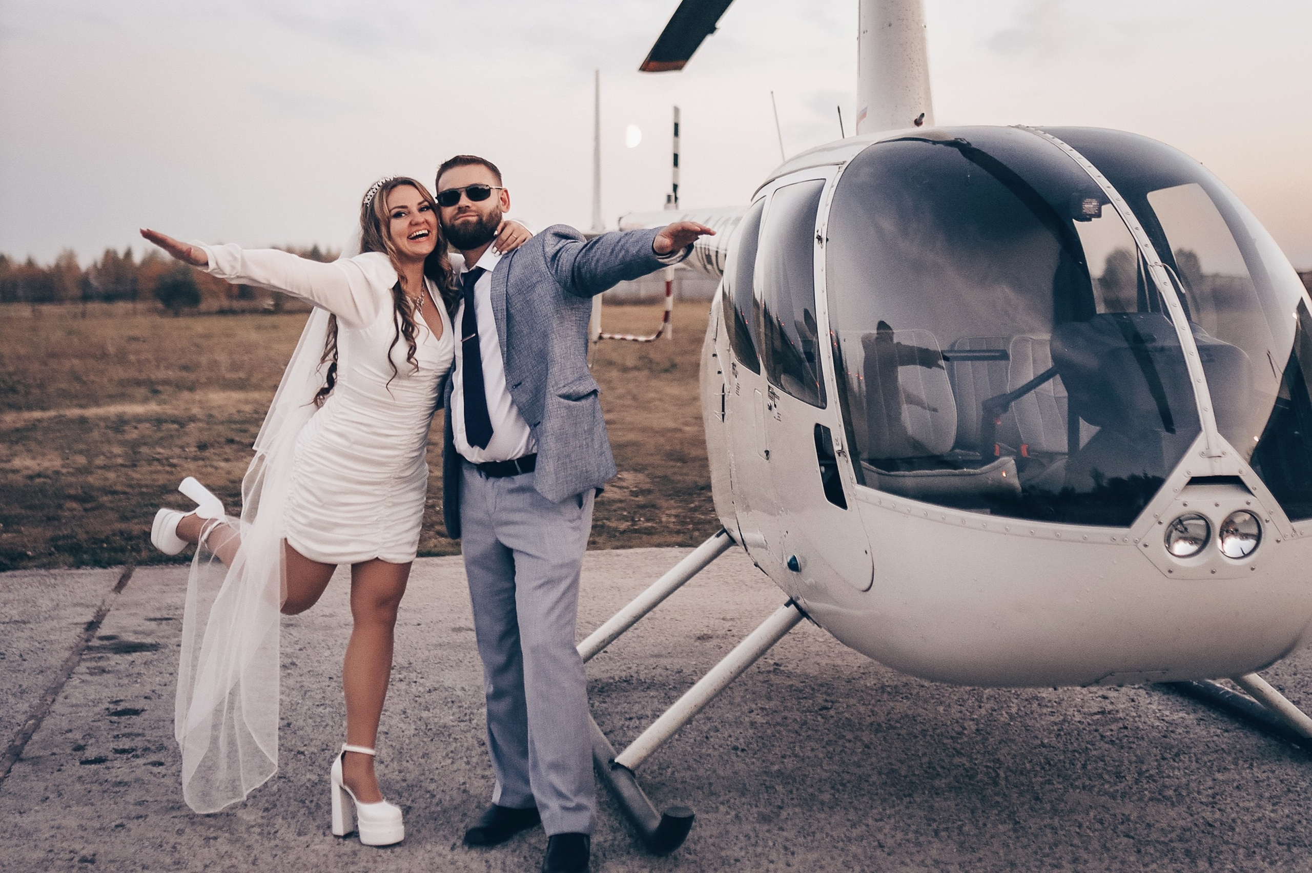 Парк Царицыно, ресторан, вертолет. Визуал для эспертов и блогеров