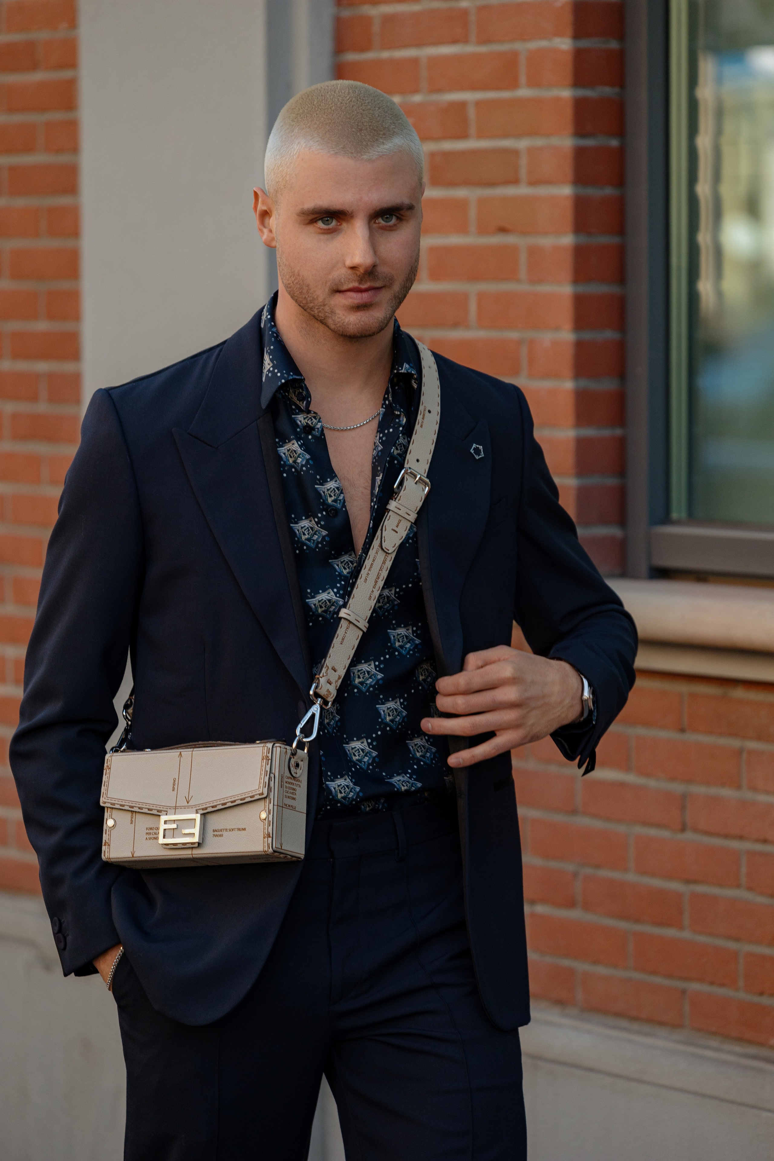 Milan Mens fashion week FW 24/25 FENDI. Photographer in Milan Ivan Goncharov