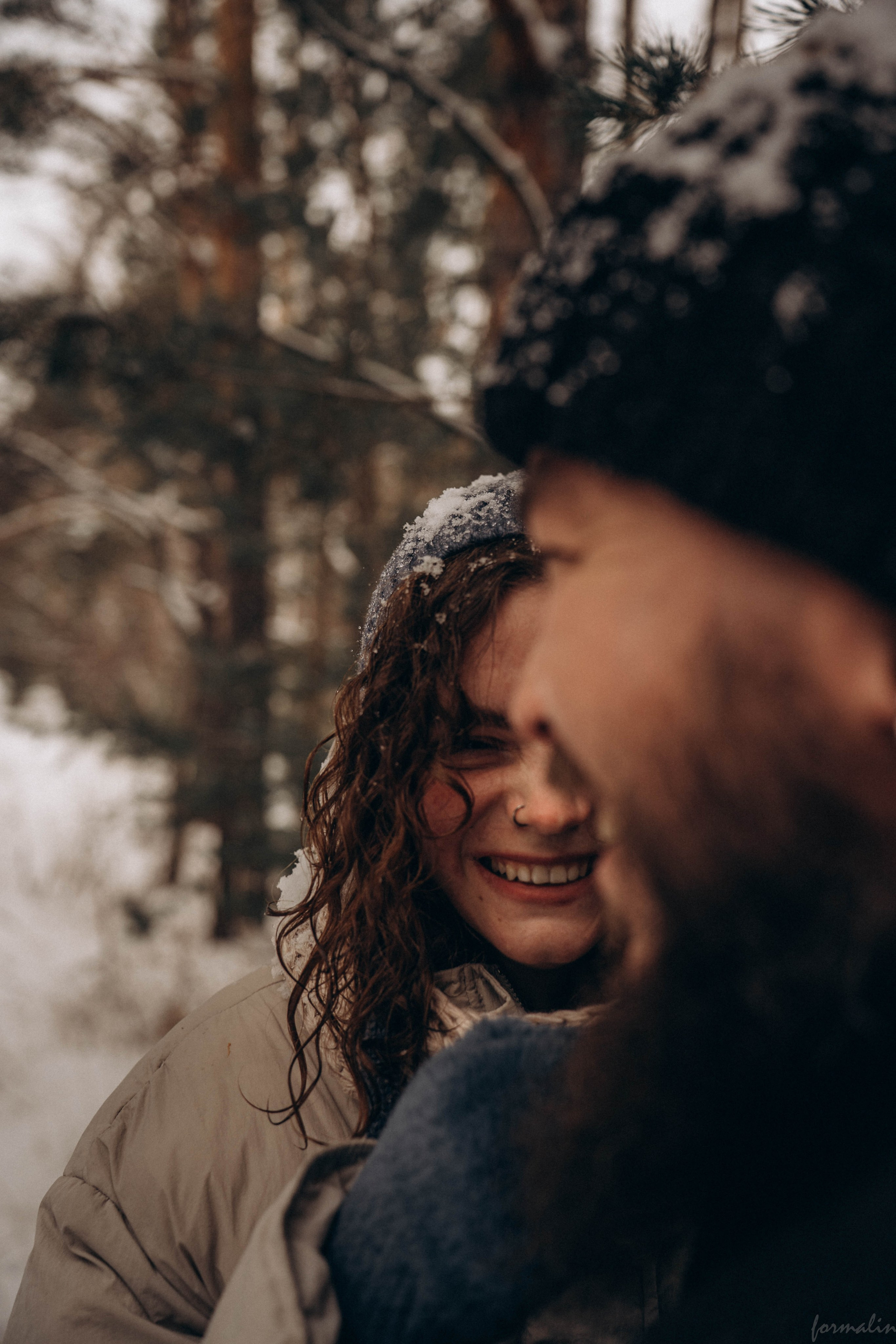Романтичный снегопад. Алиса Никитцова | Фотограф в Казани
