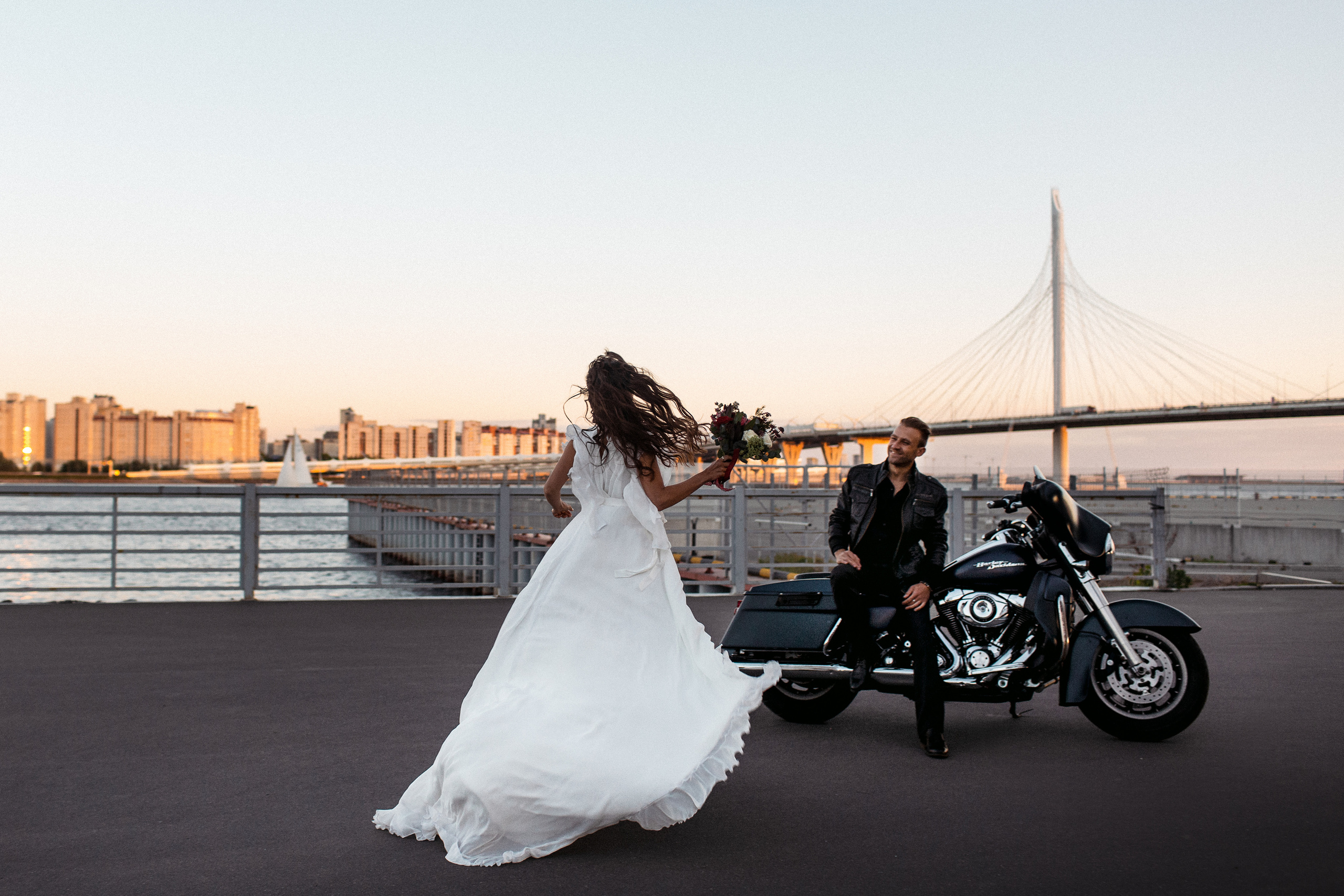 Пожар огонь и Харли. Ирина Носова - семейный и детский фотограф