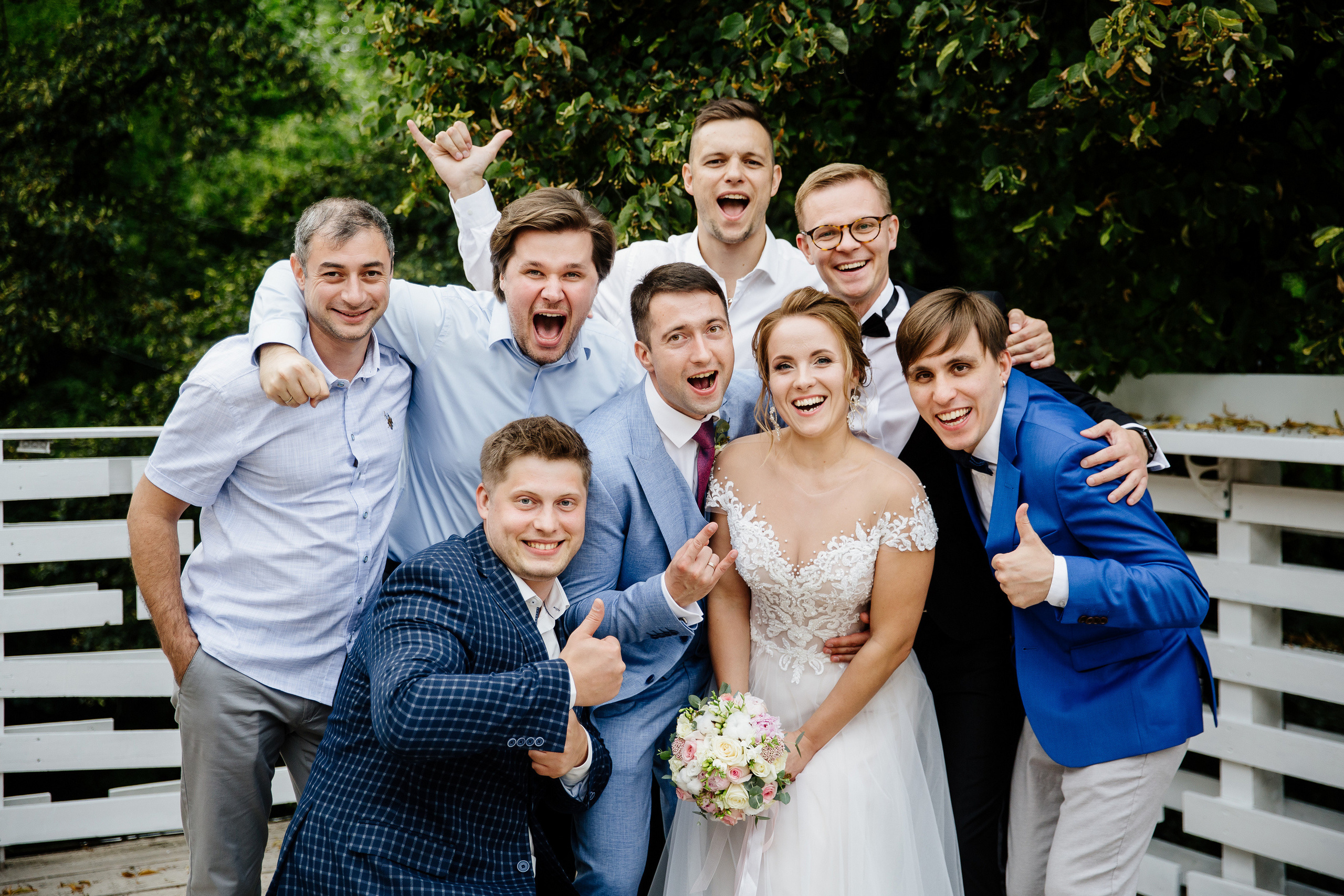 Свадебная фотосессия в Кусково. Свадебный банкет в Forest Hall Форест Холл. Свадьба в Сокольниках. Свадебный и семейный фотограф Екатерина Иванова