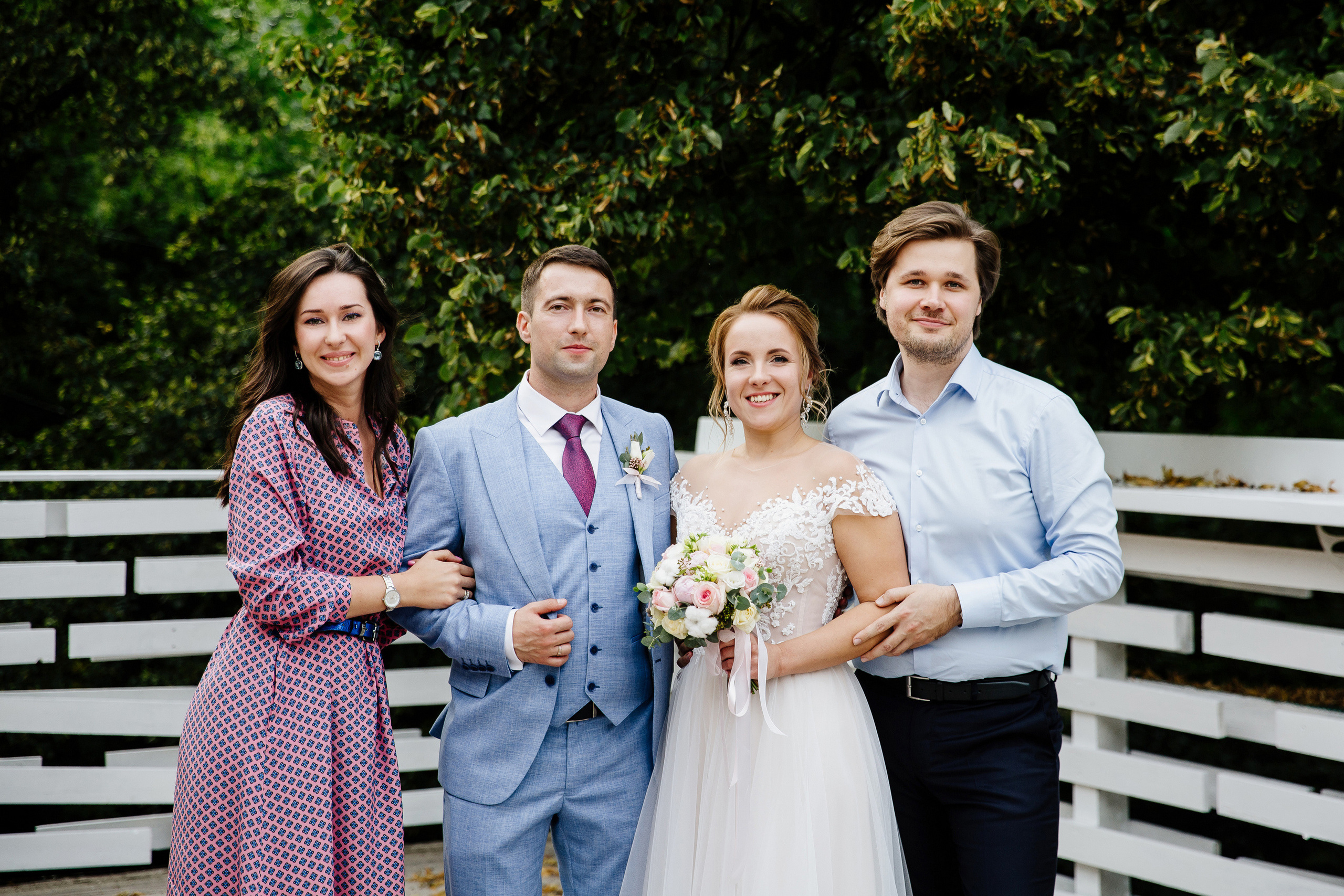 Свадебная фотосессия в Кусково. Свадебный банкет в Forest Hall Форест Холл. Свадьба в Сокольниках. Свадебный и семейный фотограф Екатерина Иванова