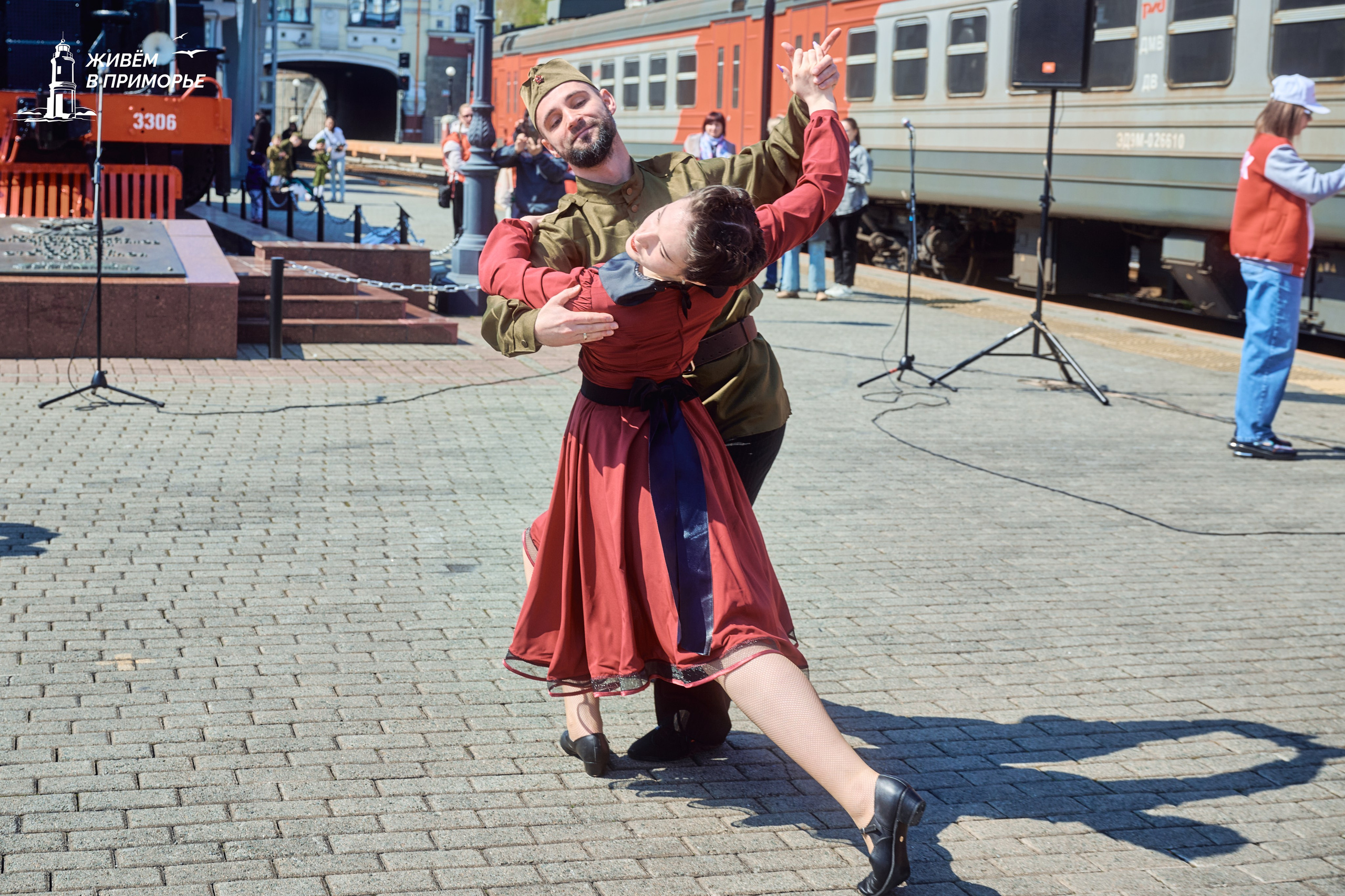 Поезд победы. Профессиональный репортажный фотограф Инесса Иминова