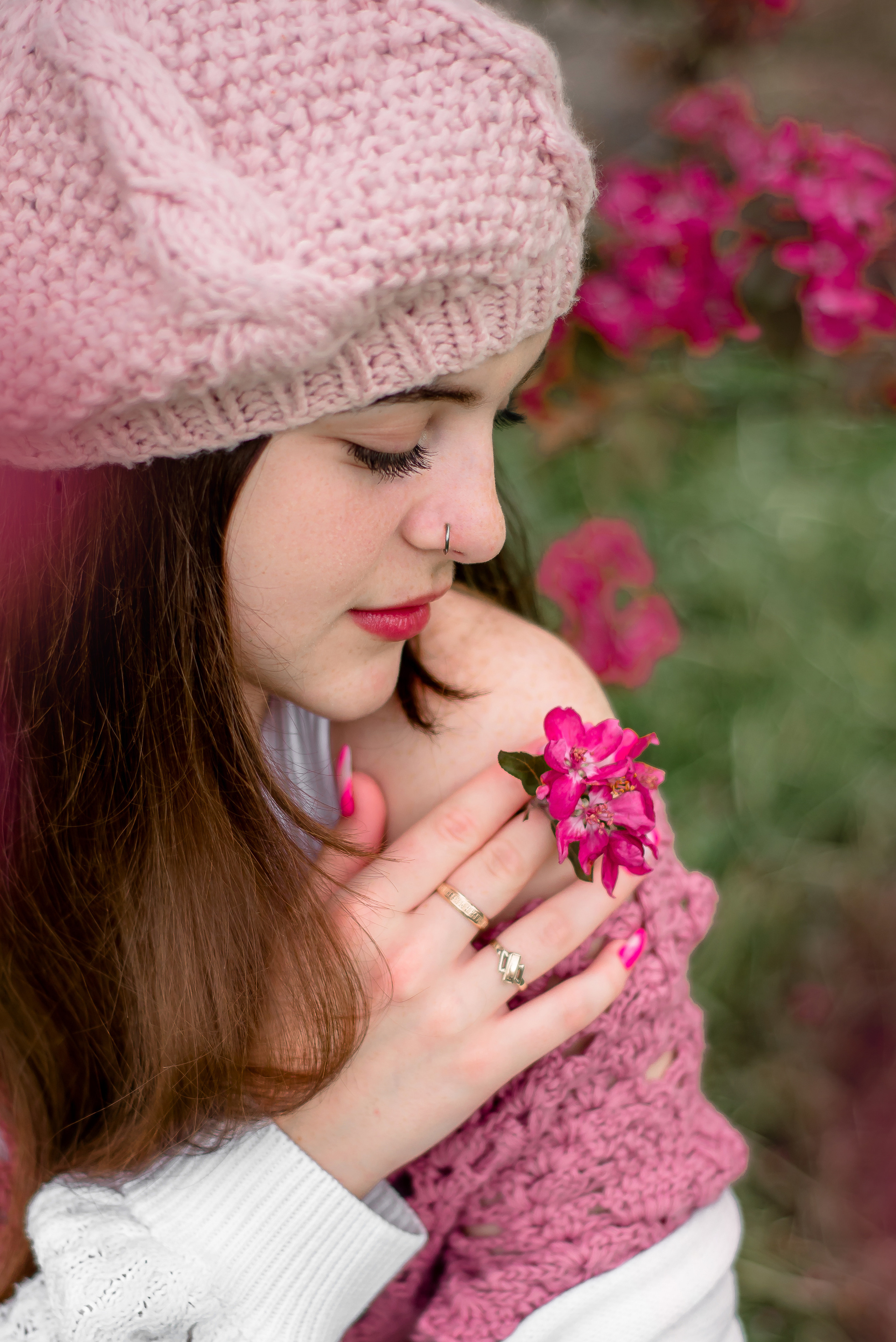 Фотосессия в розовой яблоне. Семейный и детский фотограф в Ярославле, Максимова Светлана