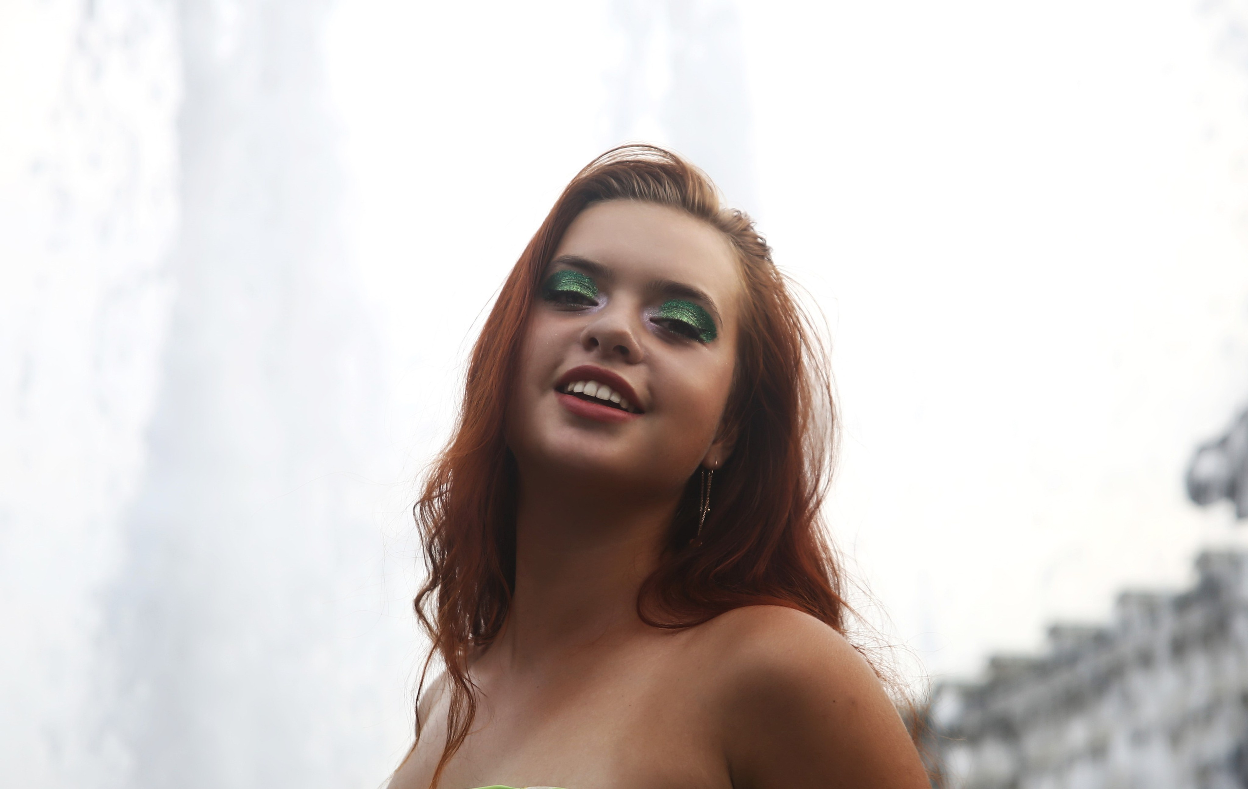 Съемки на улице