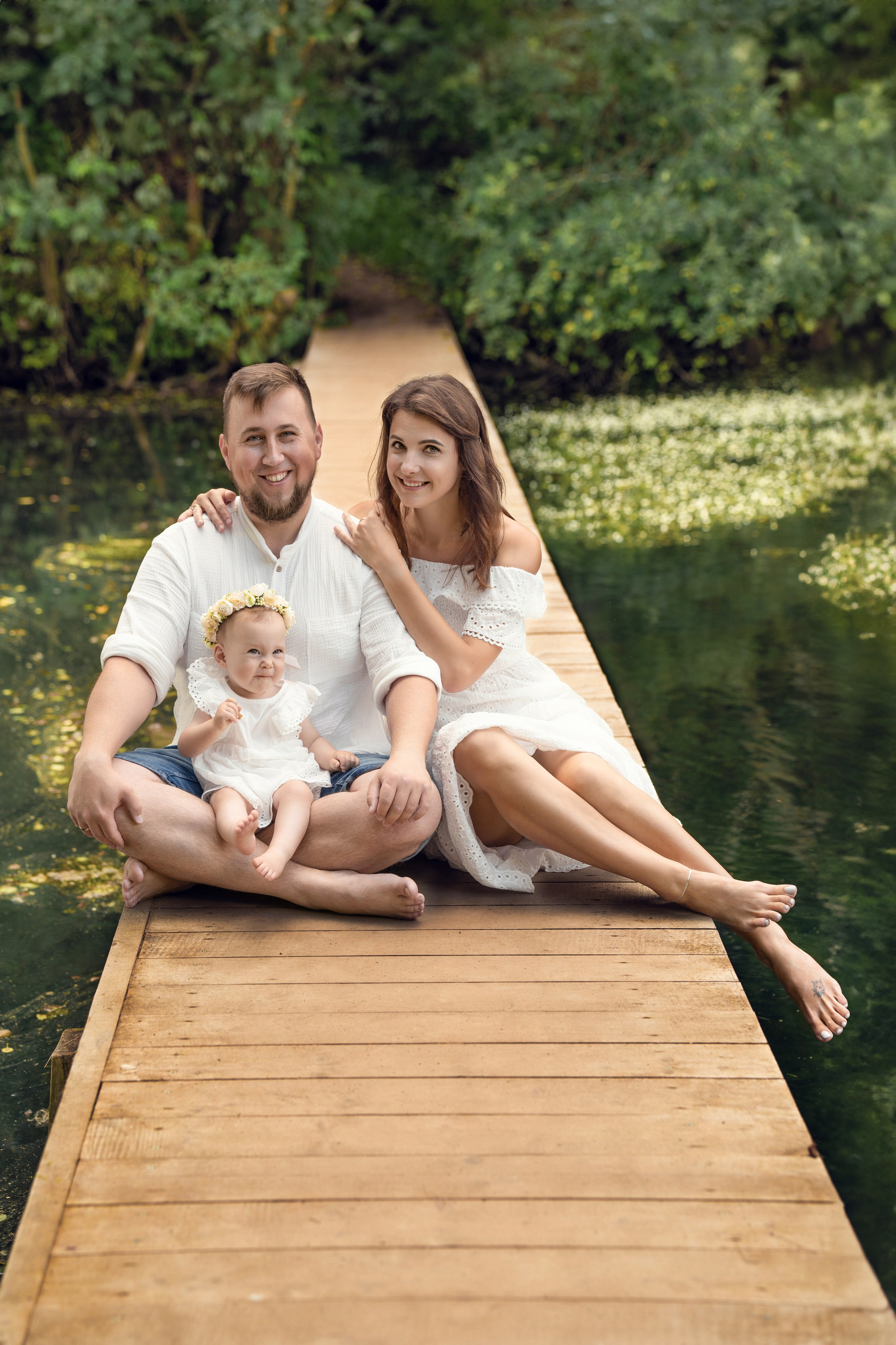 Прогулочная семейная фотосессия