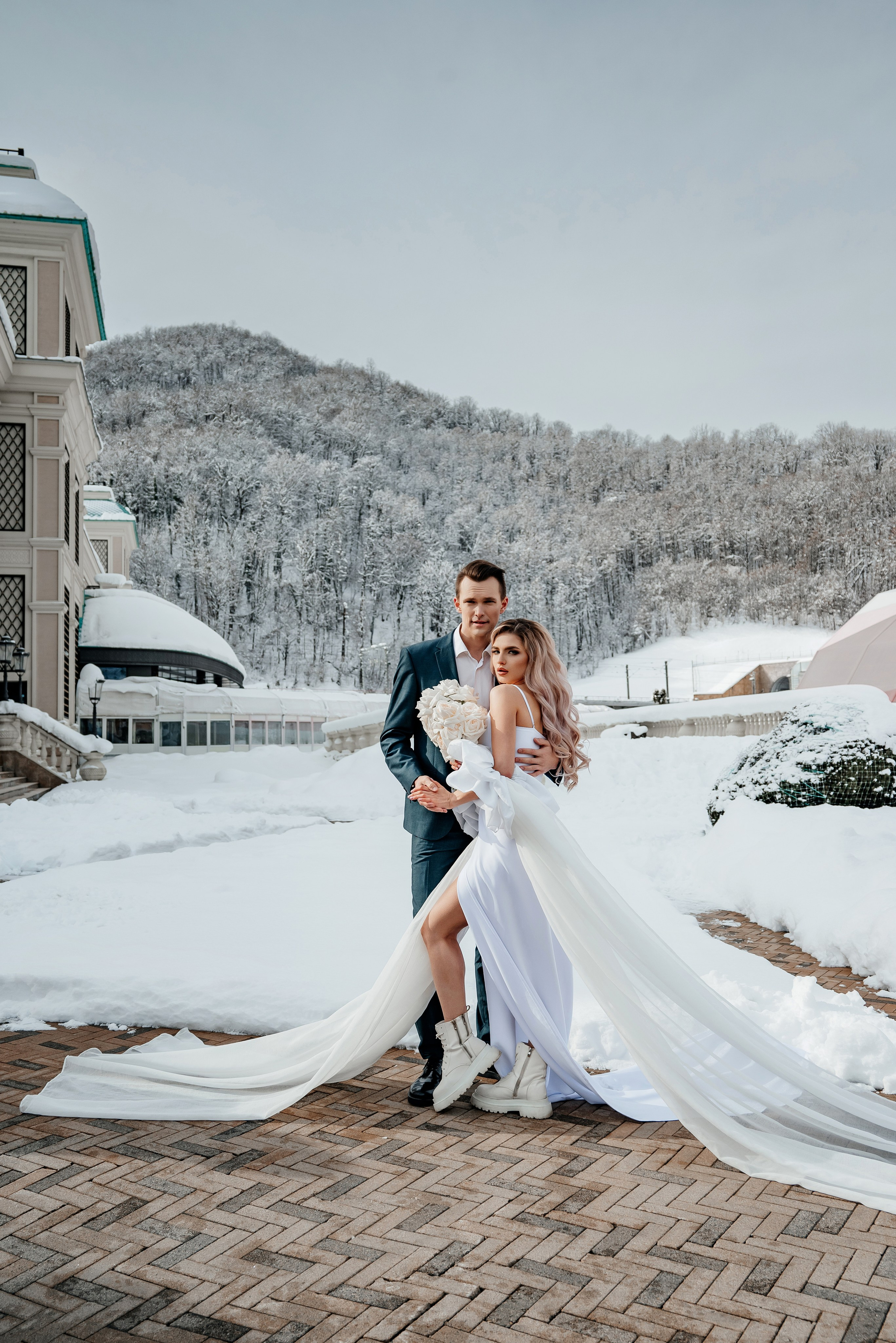 Зимняя свадьба в Сочи🥰. Свадебный и семейный фотограф в Донецке, Ростове, Севастополе!