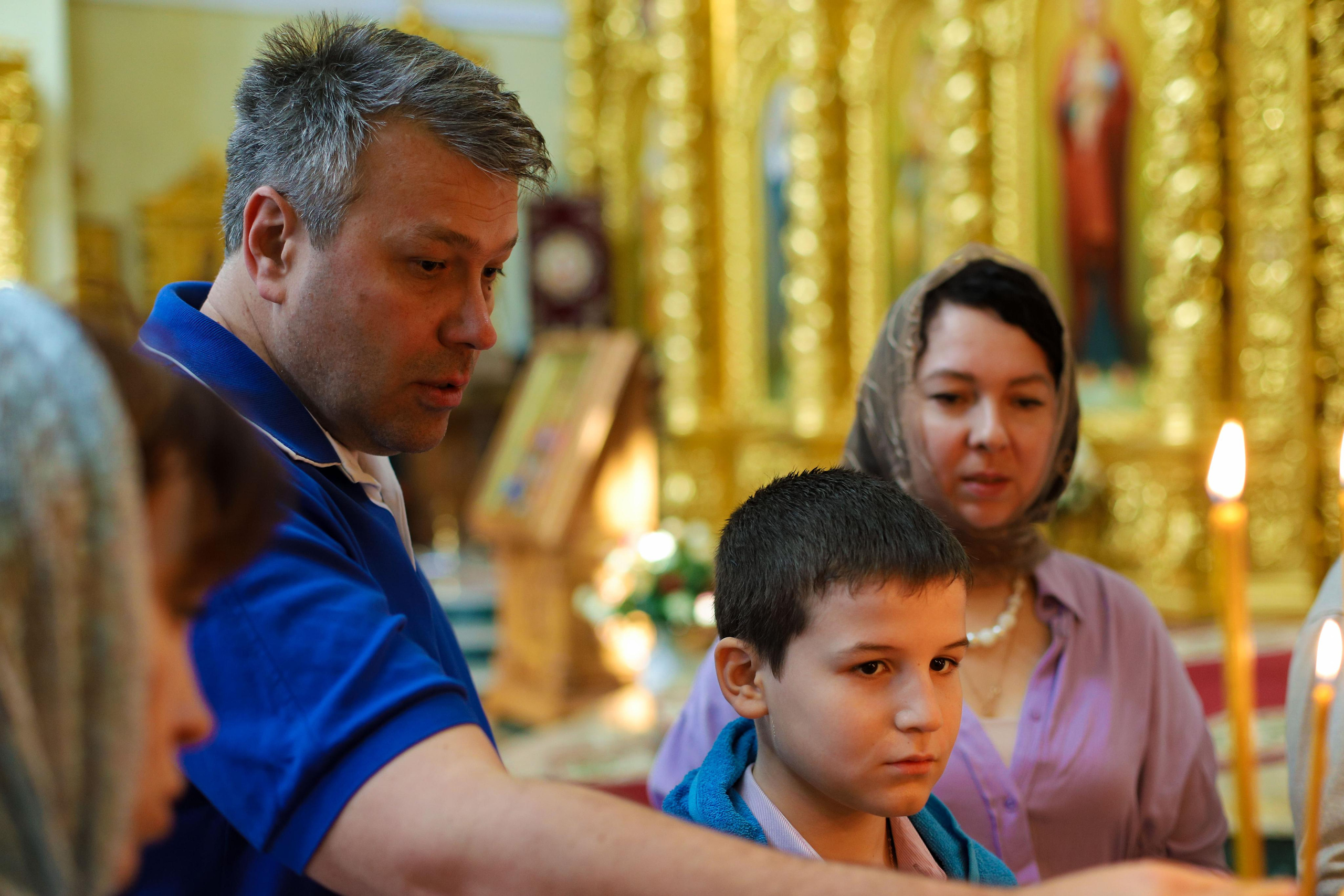 Храм святых мучениц Веры, Надежды, Любви. (Деревянный на Харгоре). Фотограф Белгород