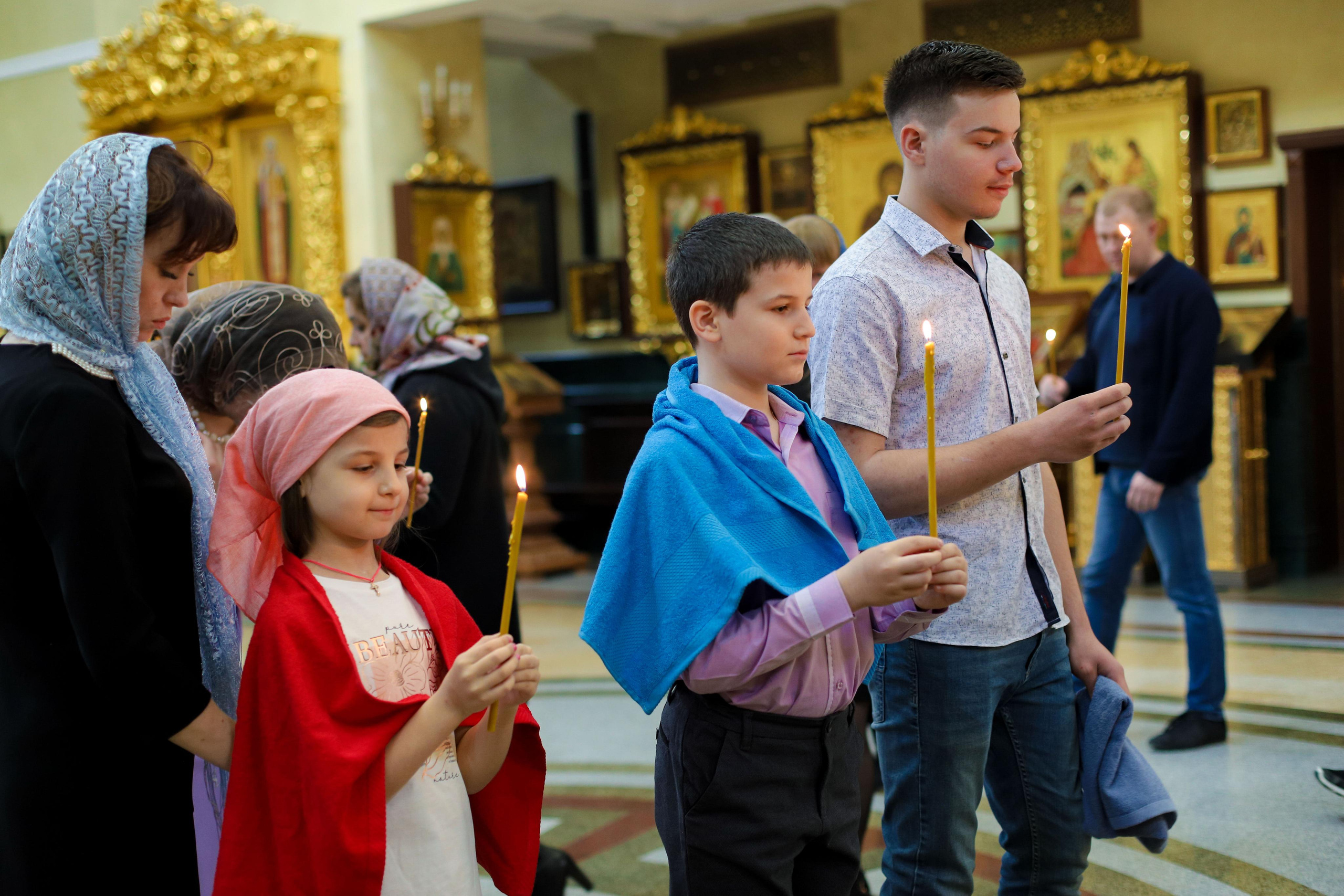 Храм святых мучениц Веры, Надежды, Любви. (Деревянный на Харгоре). Фотограф Белгород