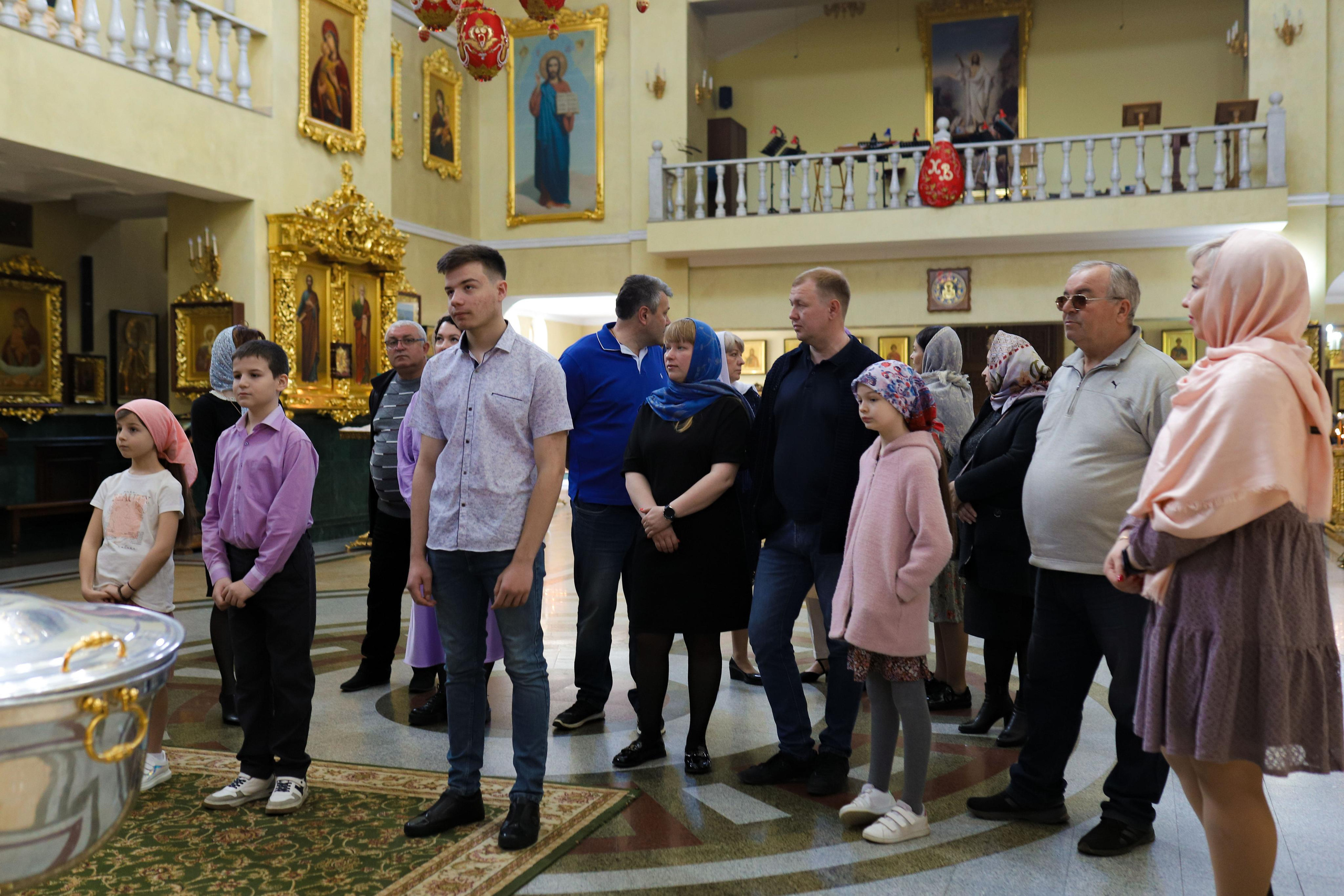 Храм святых мучениц Веры, Надежды, Любви. (Деревянный на Харгоре). Фотограф Белгород