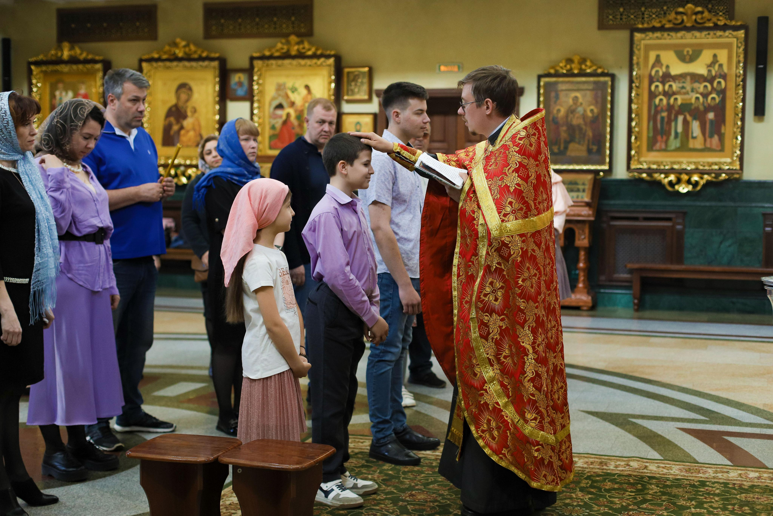 Храм святых мучениц Веры, Надежды, Любви. (Деревянный на Харгоре). Фотограф Белгород