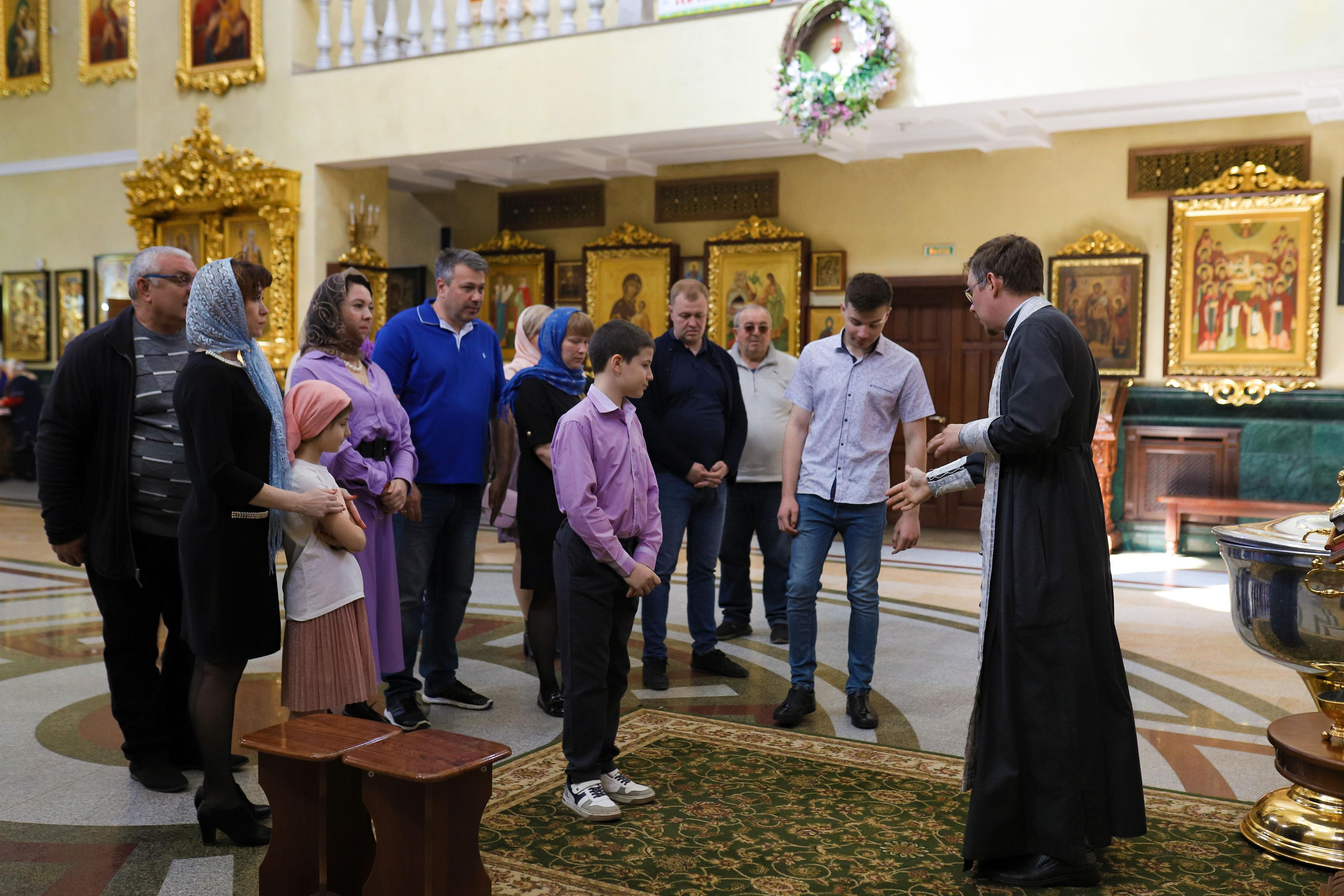 Храм святых мучениц Веры, Надежды, Любви. (Деревянный на Харгоре). Фотограф Белгород