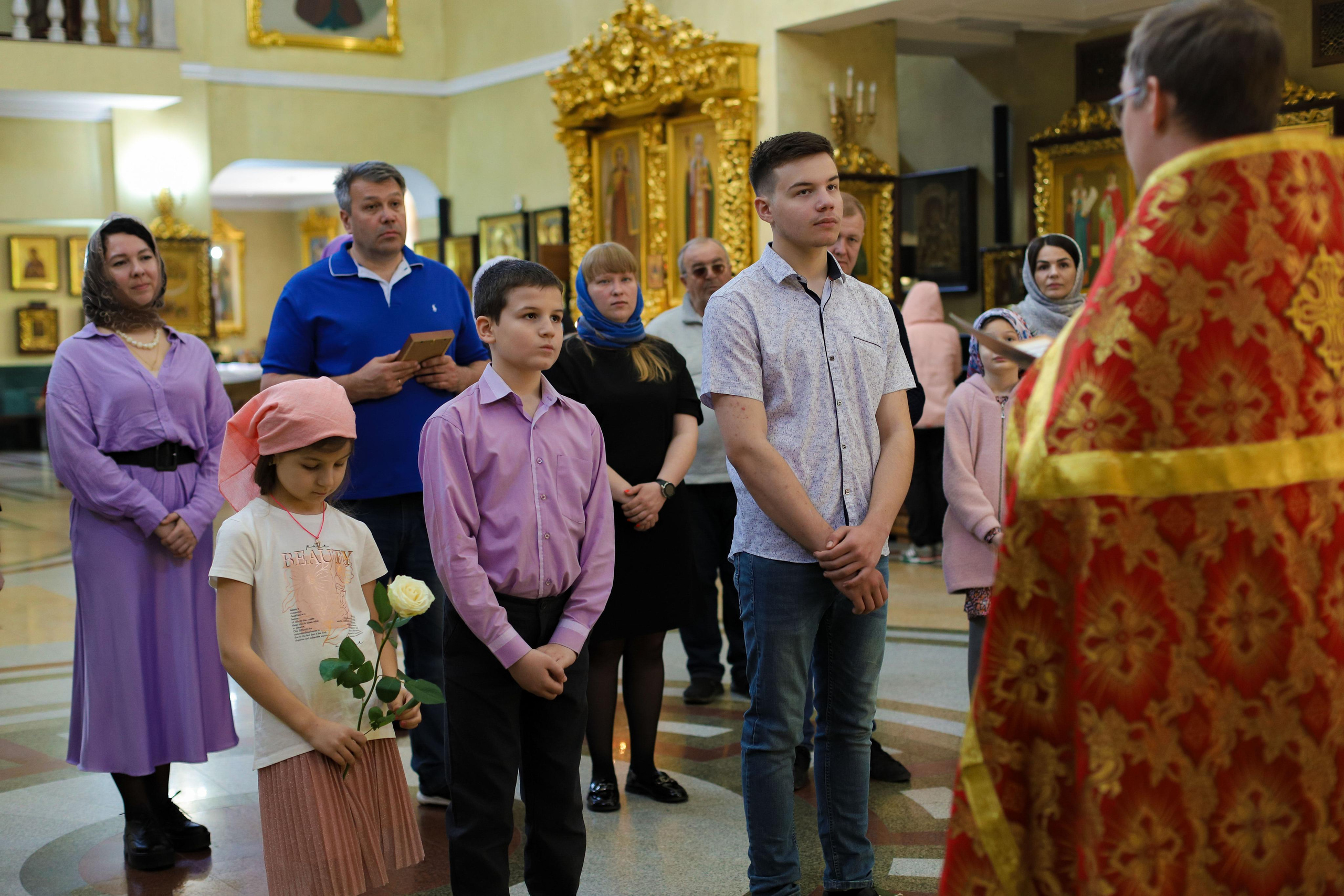 Храм святых мучениц Веры, Надежды, Любви. (Деревянный на Харгоре). Фотограф Белгород