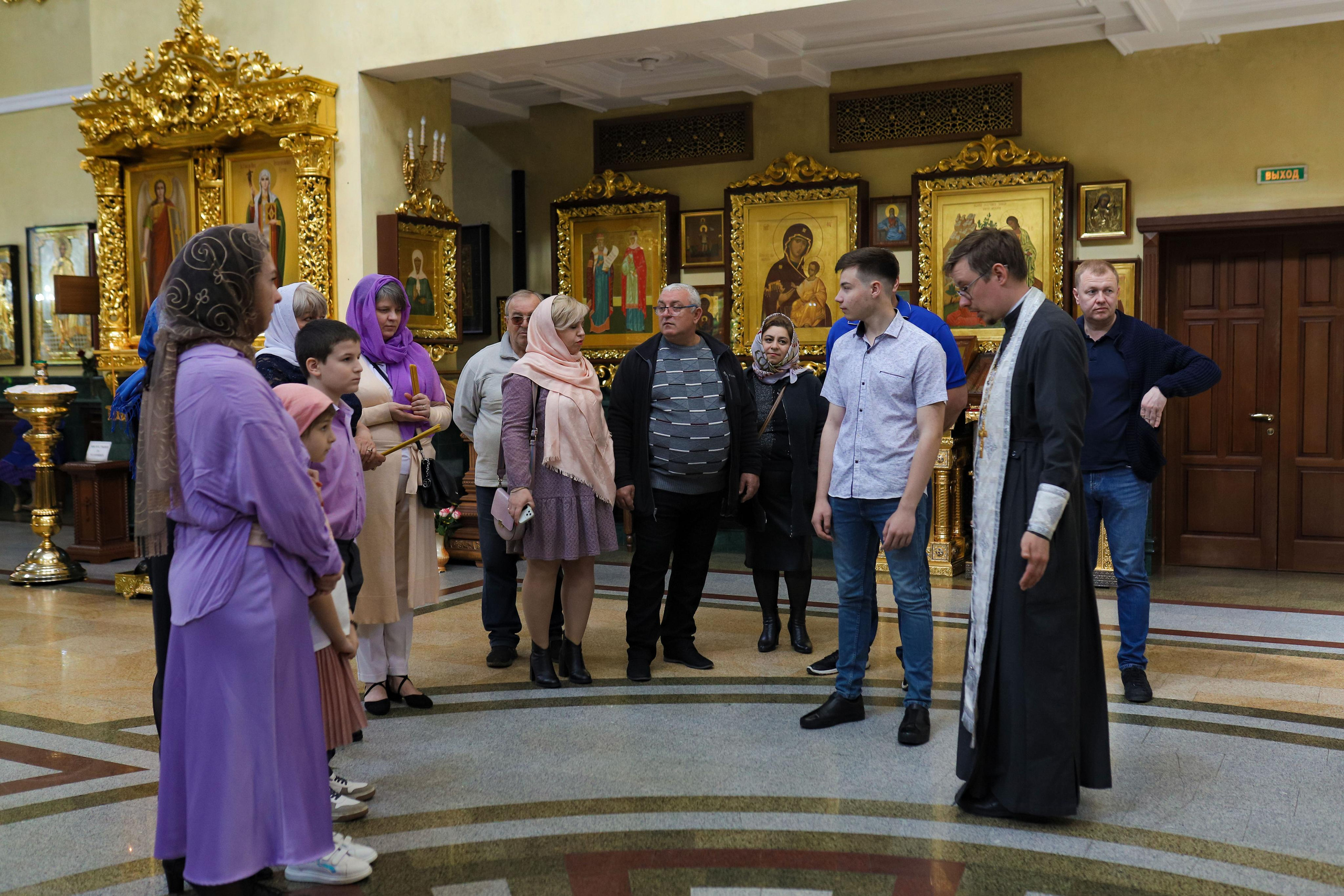 Храм святых мучениц Веры, Надежды, Любви. (Деревянный на Харгоре). Фотограф Белгород